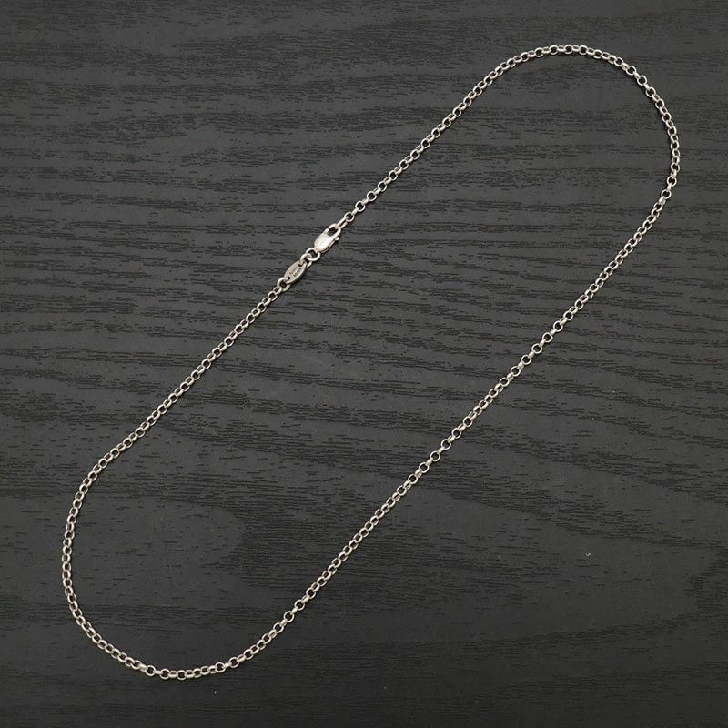 Chrome Hearts Chrome Hearts 16 Inch R16 Silver Chain Necklace Size ONE SIZE - 1 Thumbnail