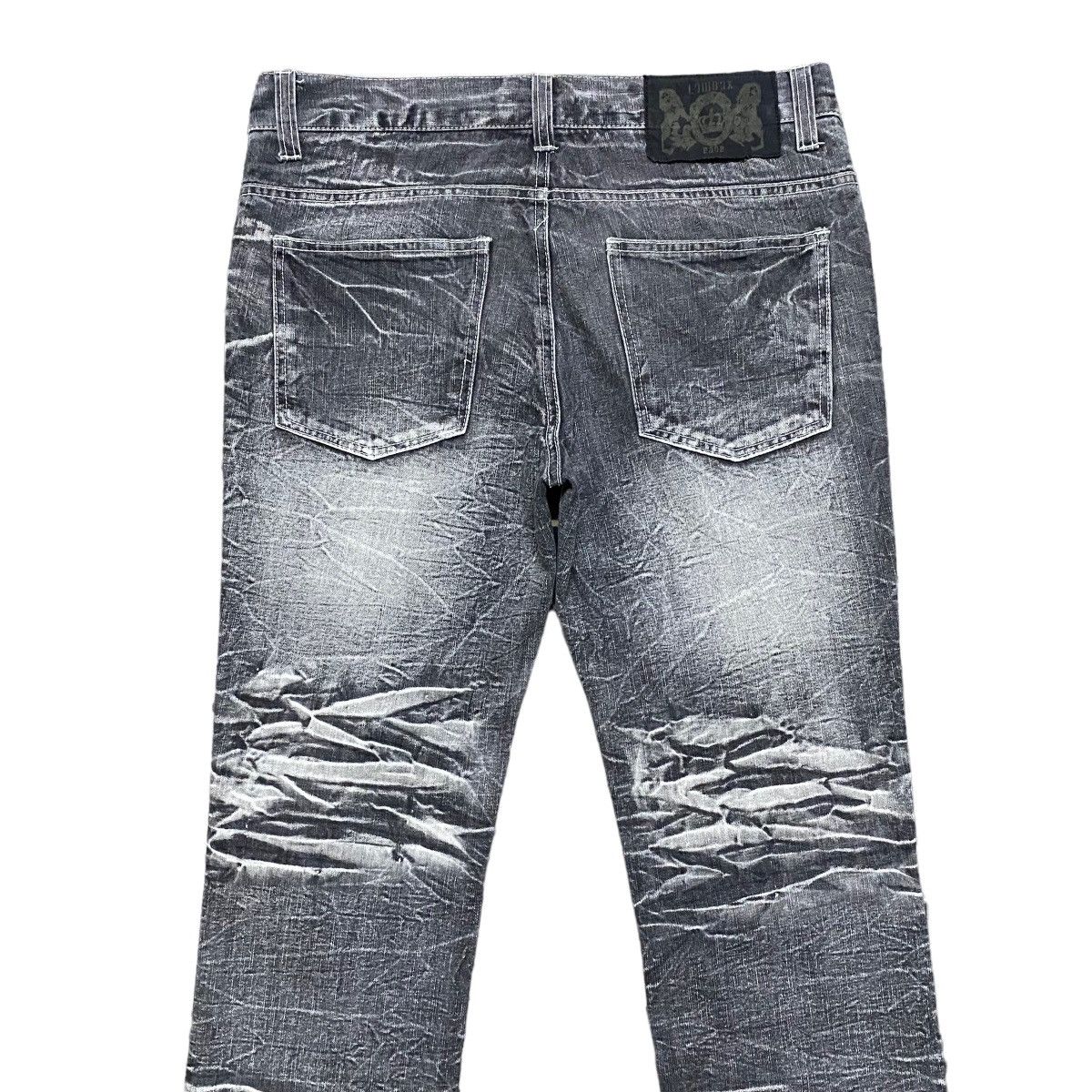 Japanese Brand Japanese Brand Lowbox Crust Distressed Denim Jeans Acidwash Size US 32 / EU 48 - 11 Thumbnail