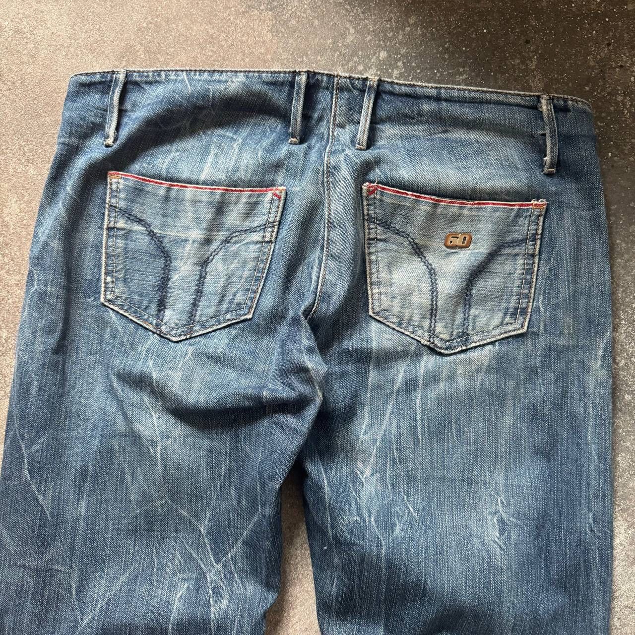 Japanese Brand × Miss Sixty × Vintage Miss Sixty Vintage Amazing Washed Low Rise Y2K Jeans 00’s Size 30" / US 8 / IT 44 - 9 Thumbnail