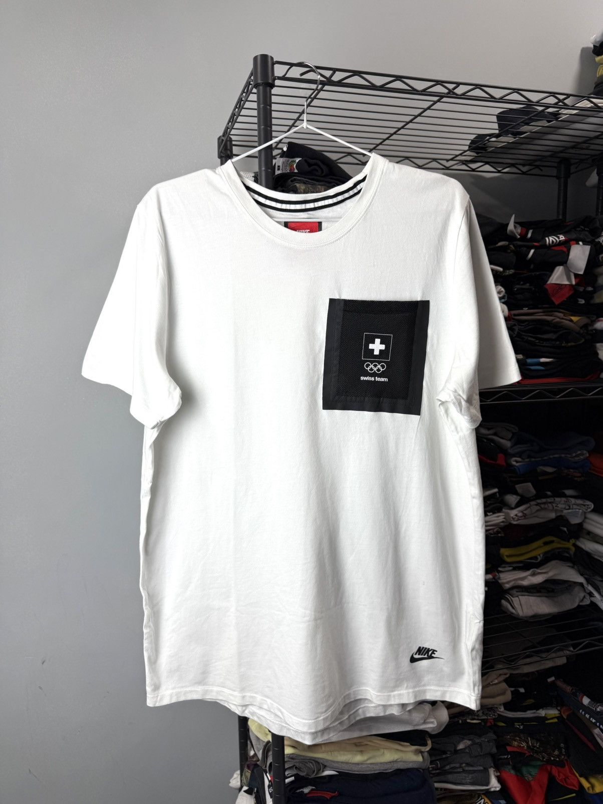 Nike Nike Tech Swiis Olympic Games T Shirt Size US L / EU 52-54 / 3 - 1 Thumbnail
