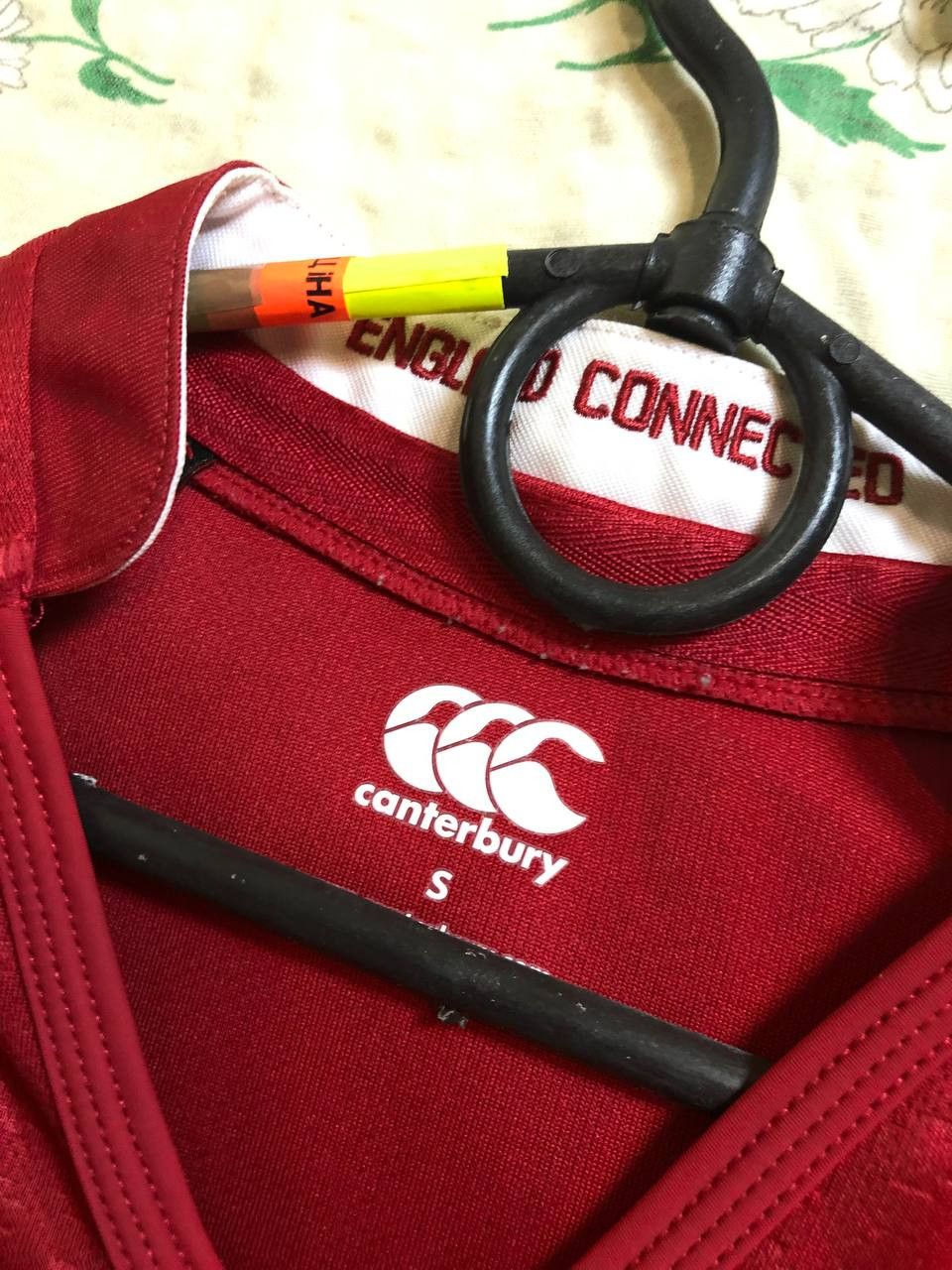 Canterbury of New Zealand Vintage Canterbury England O2 Jersey Rugby Shirt Size US S / EU 44-46 / 1 - 2 Thumbnail