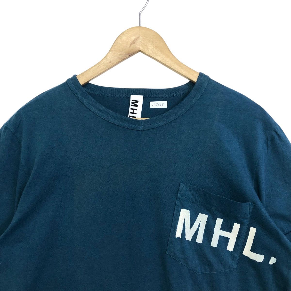 Designer × Margaret Howell *MARGARET HOWELL small spellout pocket tee Size US L / EU 52-54 / 3 - 2 Thumbnail