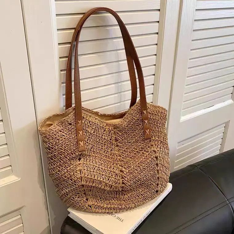 Japanese Brand × Vintage Beach Casual Woven Shoulder Bag Size ONE SIZE - 2 Thumbnail