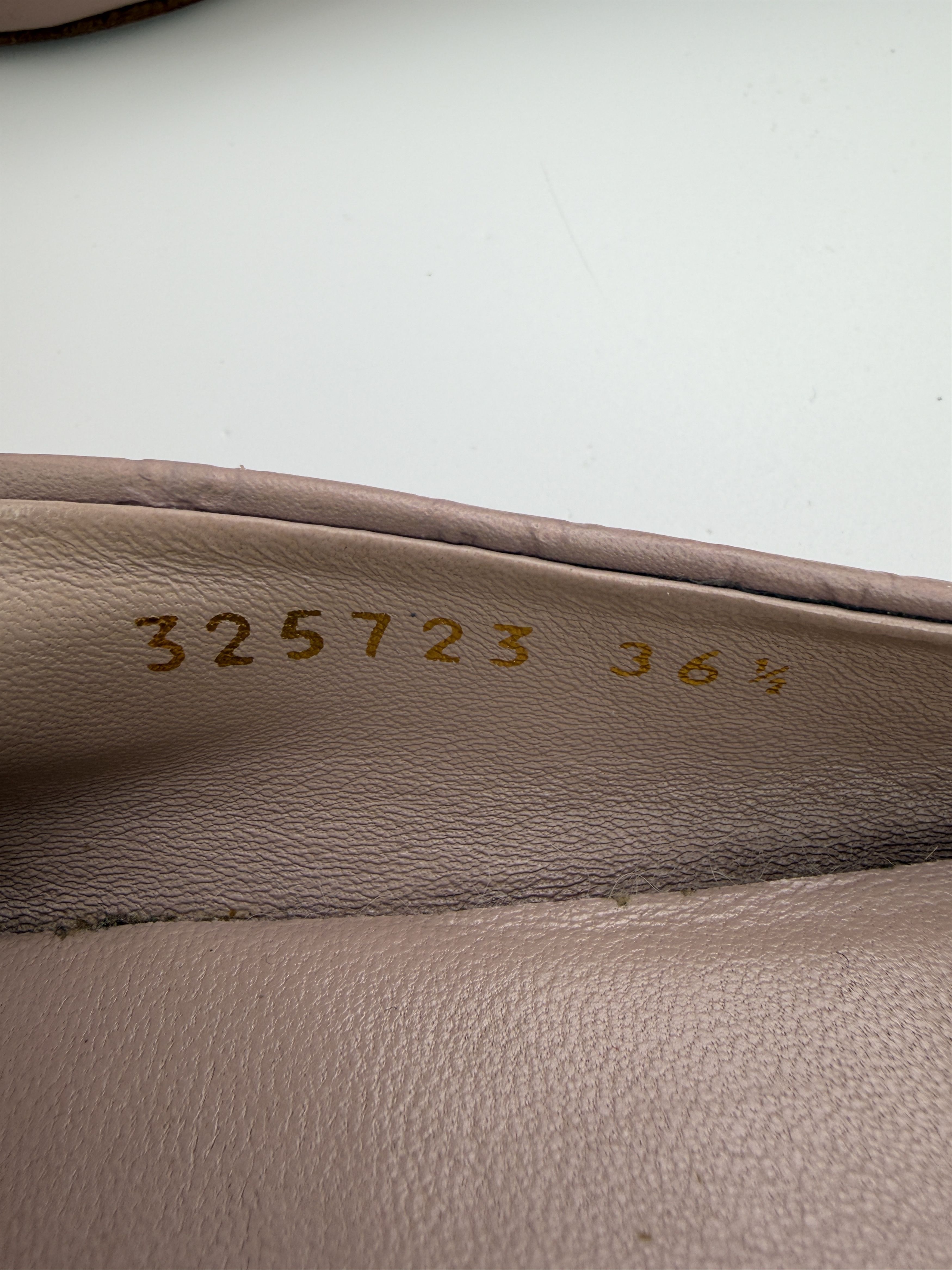 Gucci Gucci Guccissima Horsebit Leather Ballet Flats Shoes Size US 6.5 / IT 36.5 - 15 Thumbnail