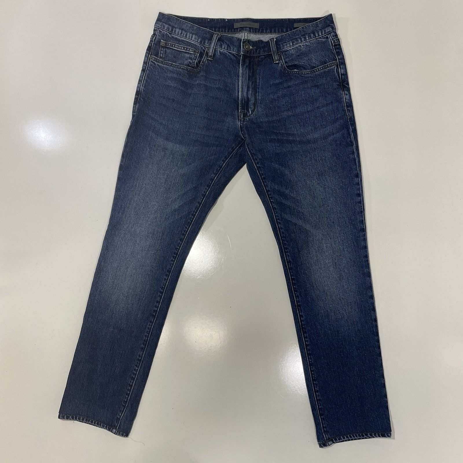 John Varvatos John Varvatos Jeans Men’s 31x28 Blue 703 Skinny Fit Denim Size US 31 - 1 Thumbnail
