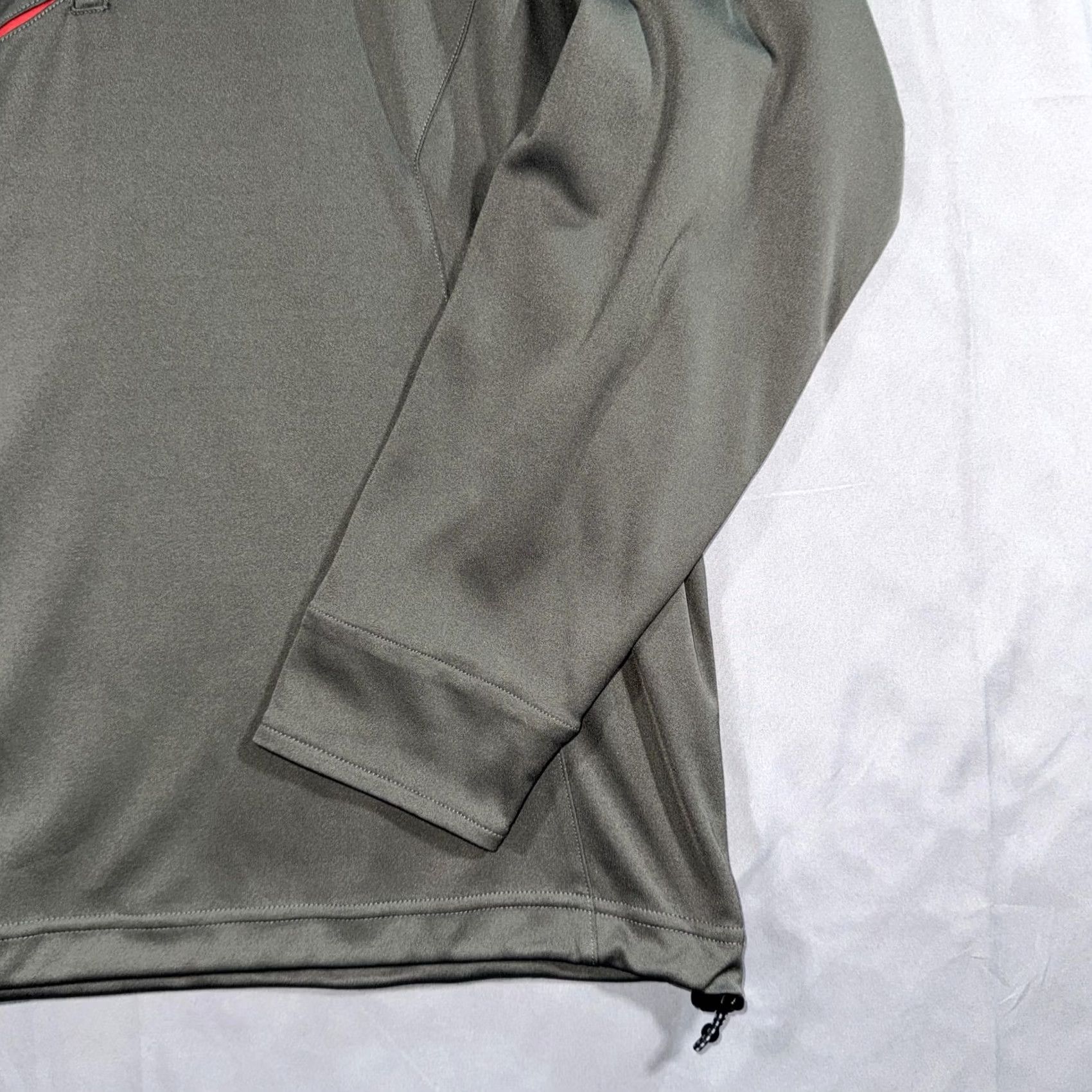 Vintage Zero Restriction Tour Series Pullover Mens Small Gray 1/4 Zip Long Sleeve Golf Lightweight Raglan Sleeve Mock Neck Size US S / EU 44-46 / 1 - 5 Thumbnail