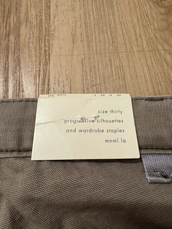 MNML Mnml B501 Flare Denim Slate Grey size 30 New nowe jeans Size US 30 / EU 46 - 8 Thumbnail