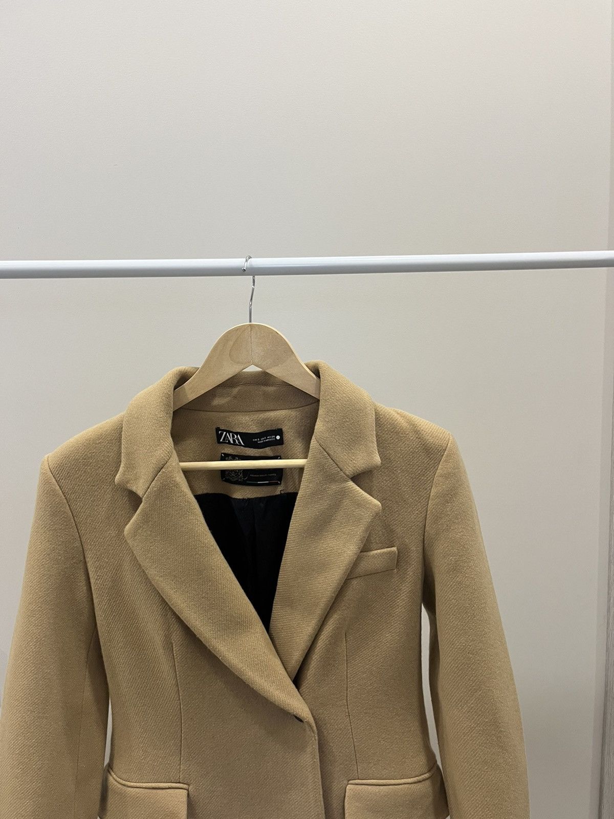 Zara Zara Manteco Women’s Brown Classic Elegant Wool Coat Sz S Size S / US 4 / IT 40 - 2 Thumbnail