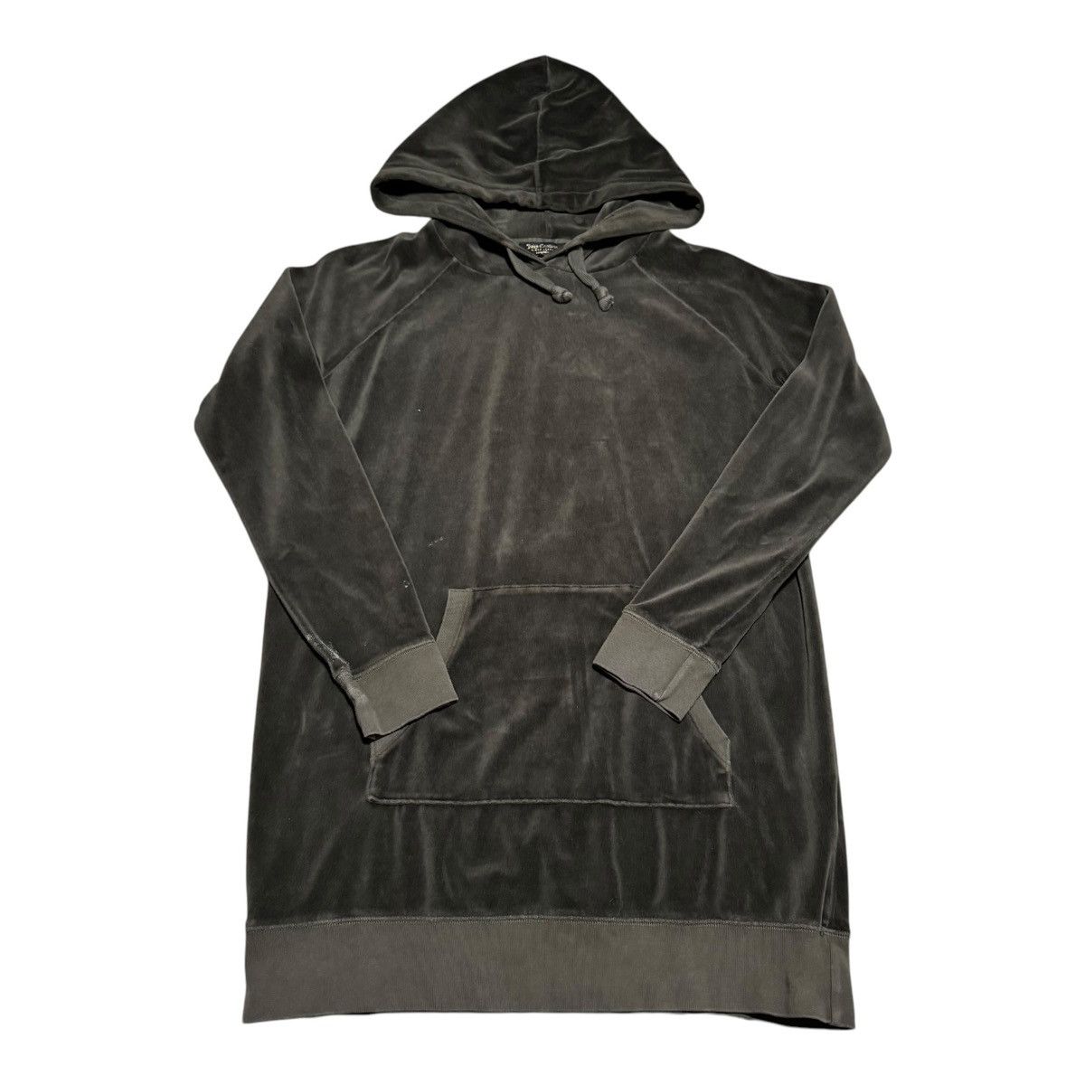 Juicy Couture Juicy Couture Velour Green Oversized S Stained Hoodie Size S / US 4 / IT 40 - 1 Thumbnail