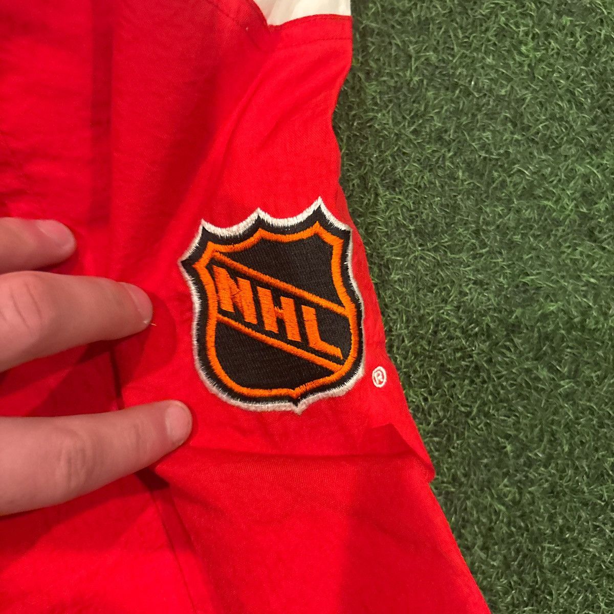 NHL × Starter Detroit Red Wings Starter Jacket Size US XL / EU 56 / 4 - 5 Thumbnail