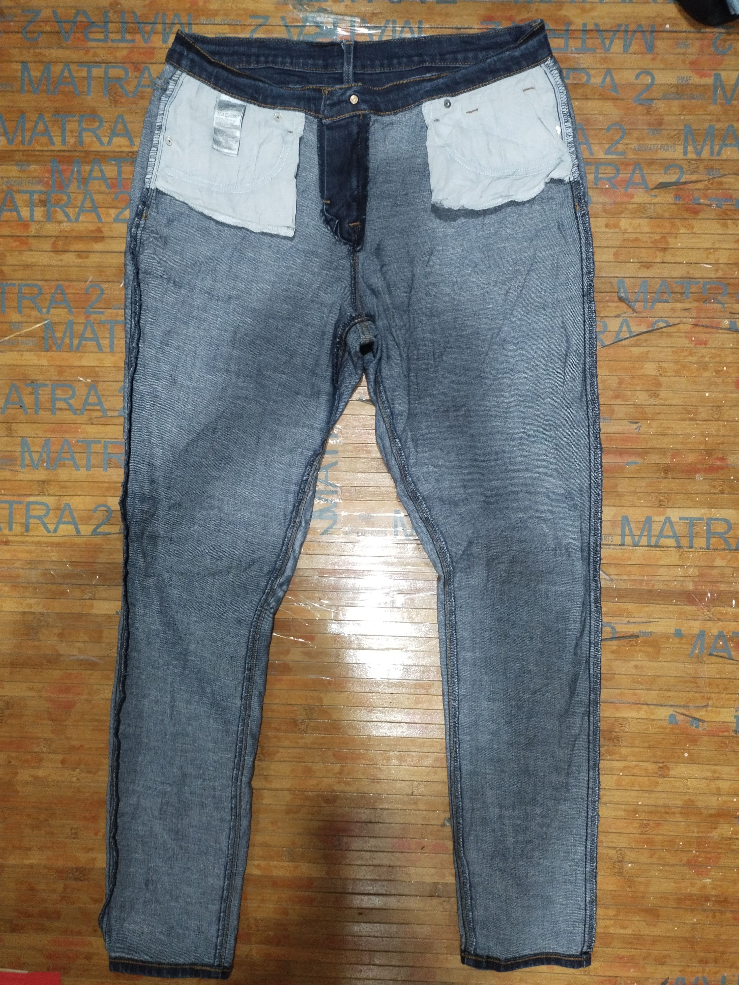 Old Navy × Vintage Jeans Stretch Women Old Navy Sz L ( 31"/32") Size 31" - 12 Thumbnail