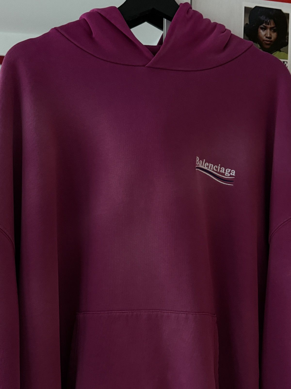 Balenciaga Balenciaga Camaign Political Hoodie Pink Size US S / EU 44-46 / 1 - 5 Thumbnail