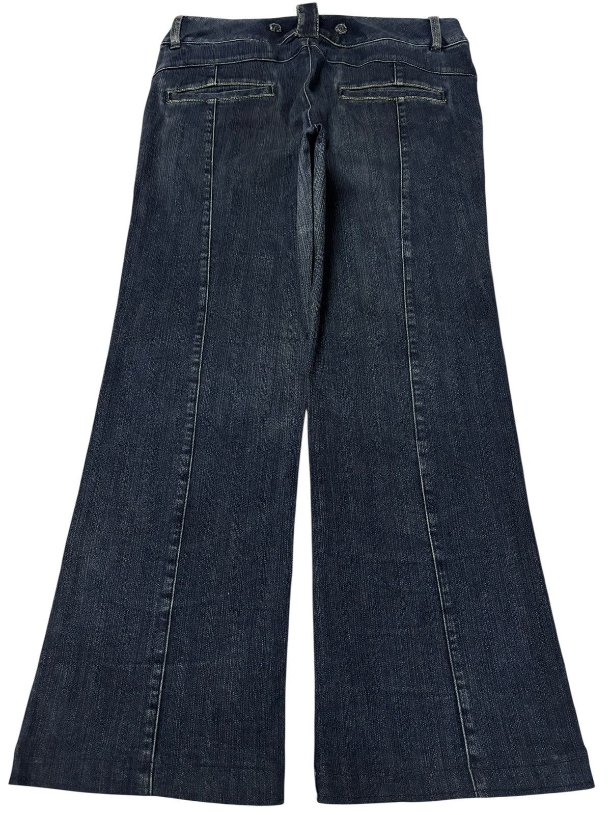 Eddie Bauer Vtg Eddie Bauer Japan Bootcut Cropped Jeans Size 30" / US 8 / IT 44 - 2 Thumbnail
