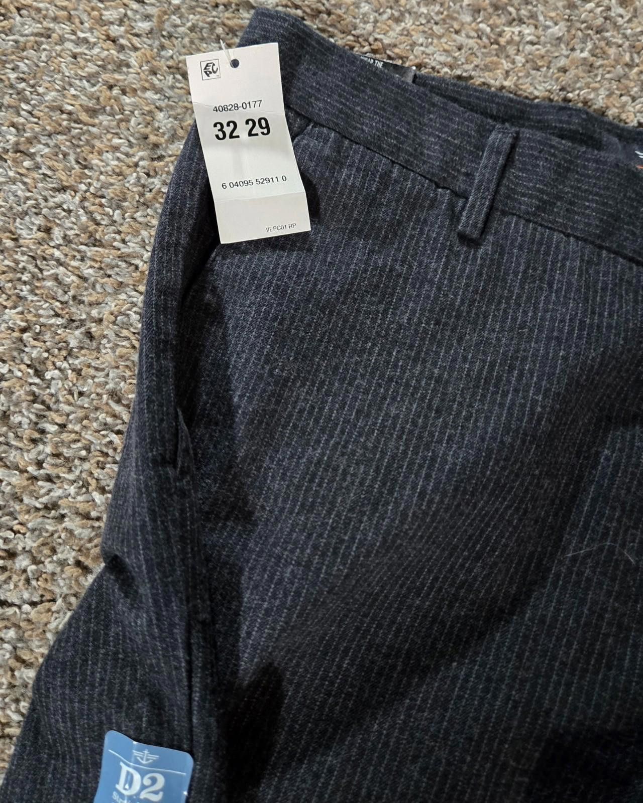Dockers Dockers Signature D2 Pants NWT Men 32x29 Pinstriped Straight Size US 32 / EU 48 - 3 Thumbnail