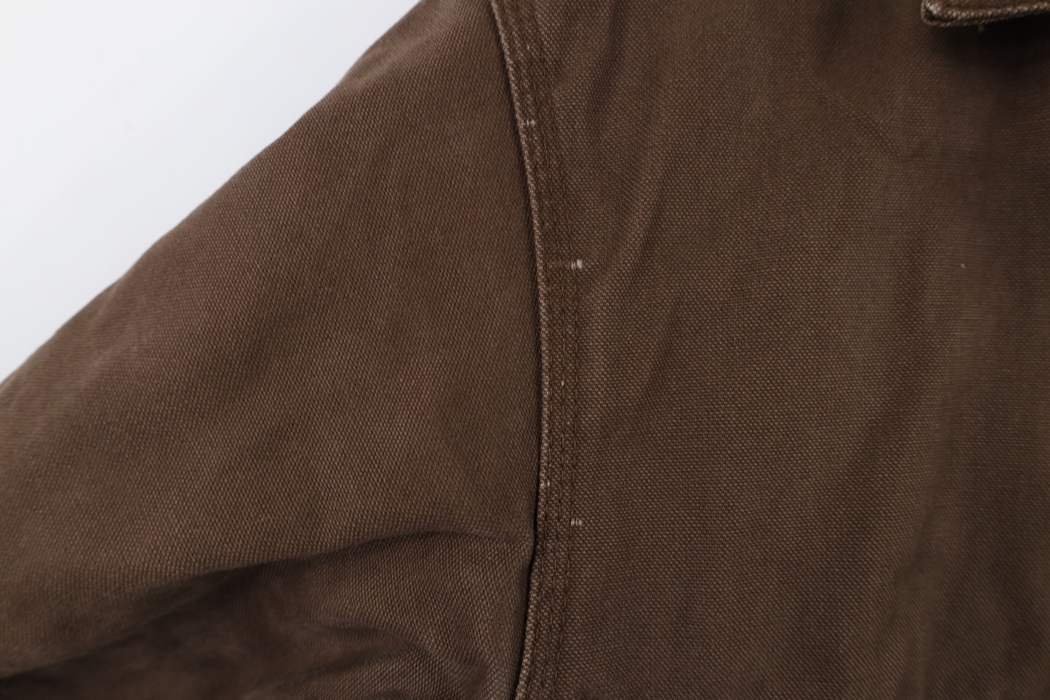 Vintage Vintage 90s Y2K Streetwear Canvas Chore Barn Jacket Brown Size US L / EU 52-54 / 3 - 6 Thumbnail