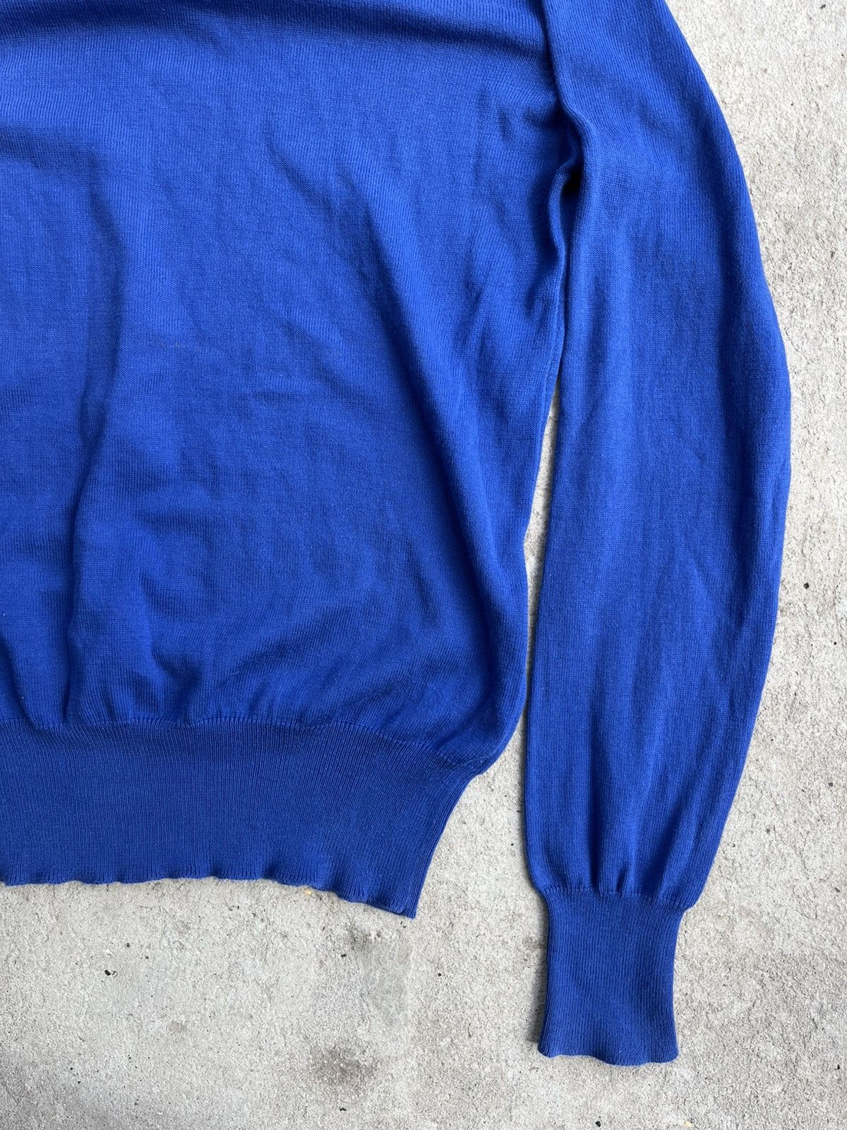 Vivienne Westwood SS15 Vivienne Westwood Orb Logo V-Neck Sweater Jumper Size US S / EU 44-46 / 1 - 16 Thumbnail
