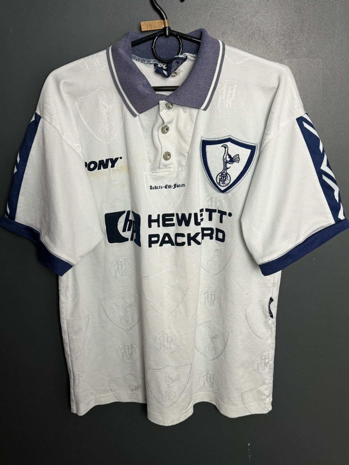 PONY Tottenham Hotspur 95/97 Home Football Jersey Size US M / EU 48-50 / 2 - 1 Thumbnail