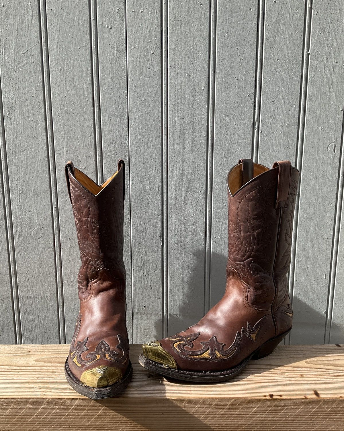 Sendra Sendra cowboy boots gold/silver metal elements Size US 8.5 / EU 41-42 - 10 Thumbnail