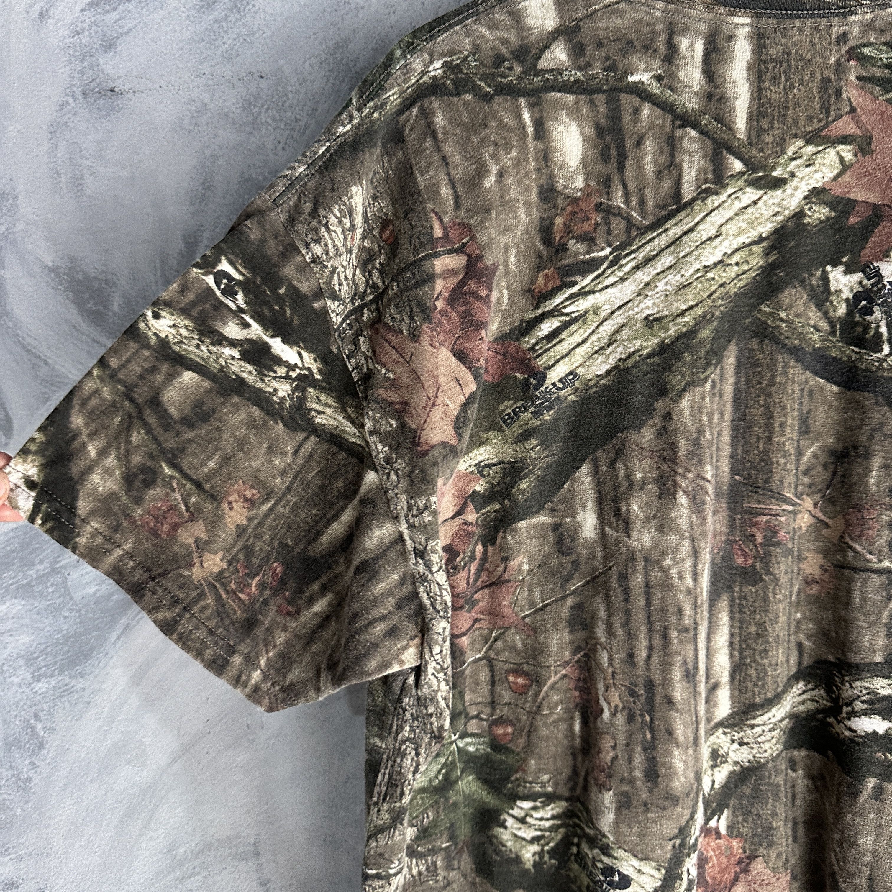 Mossy Oaks Vintage Mossy Oak Camo Camouflage T Shirt Mens Breakup Size US XL / EU 56 / 4 - 8 Thumbnail