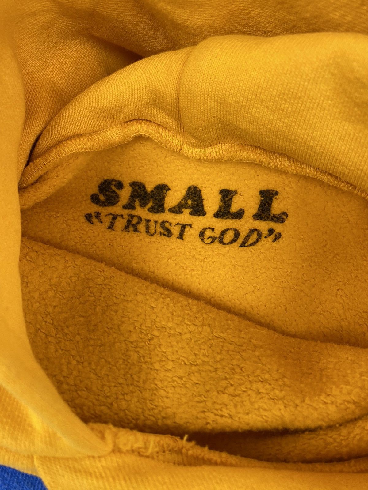 Cactus Plant Flea Market × Kanye West Kanye west CPFM Jesus is king trust god hoodie small yellow Size US S / EU 44-46 / 1 - 6 Thumbnail