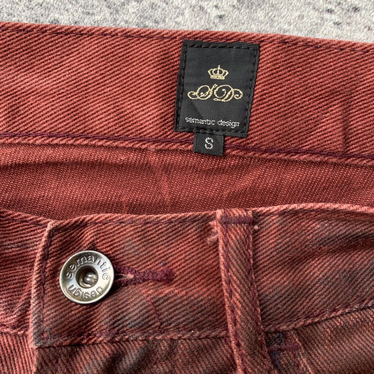 Japanese Brand Semantic Design Ombre Distressed Jeans Size US 30 / EU 46 - 11 Thumbnail