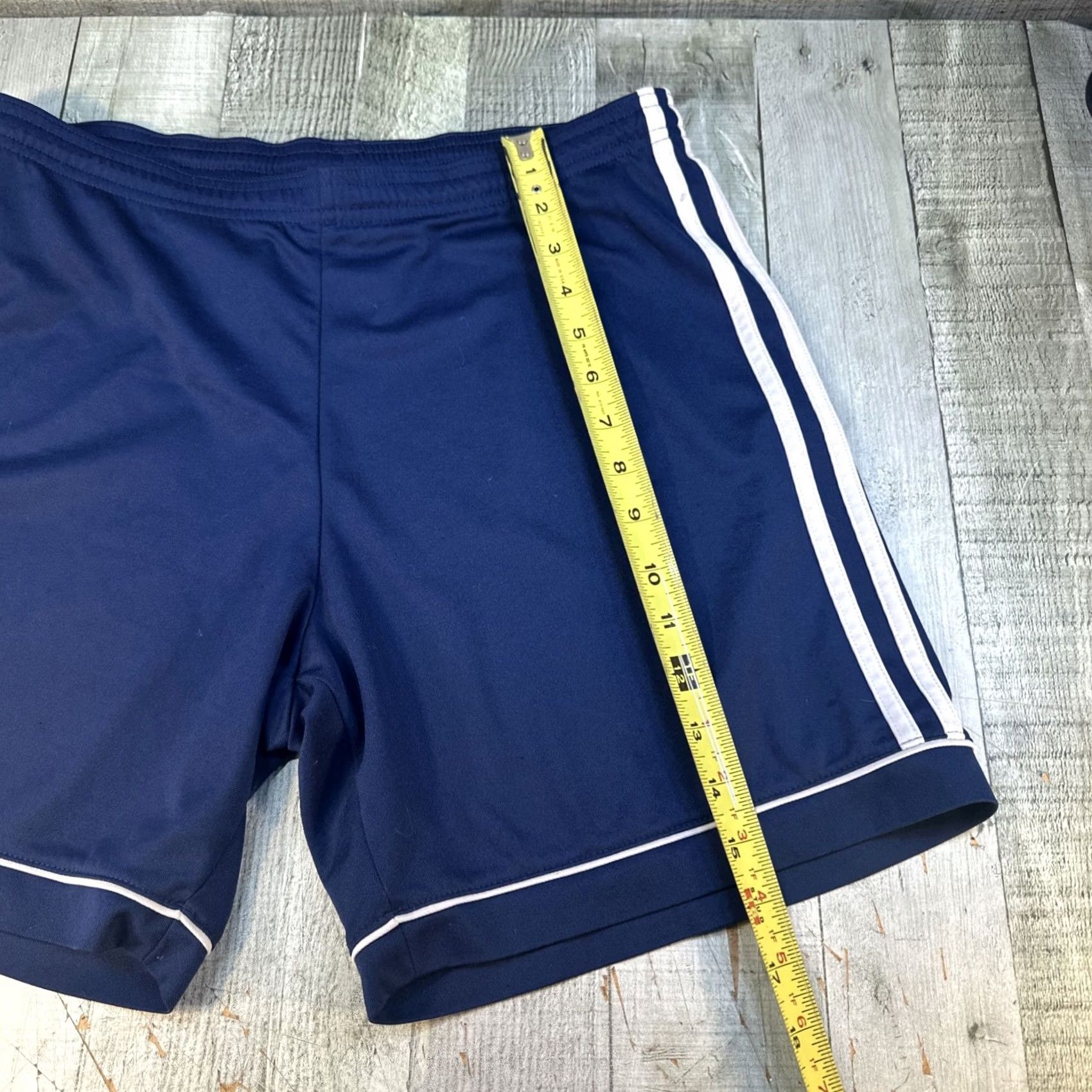 Adidas Adidas Climalite Men’s Shorts Athletic Blue Medium Regular/Size L? Size US 33 - 2 Thumbnail