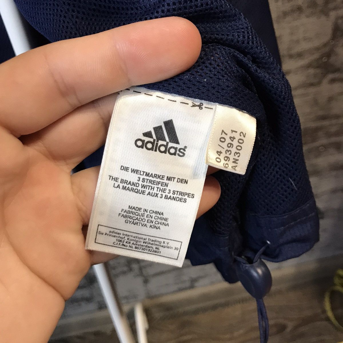 Vintage Vintage Adidas Chelsea Jacket Soccer Jersey Size L/XL Size US L / EU 52-54 / 3 - 8 Thumbnail