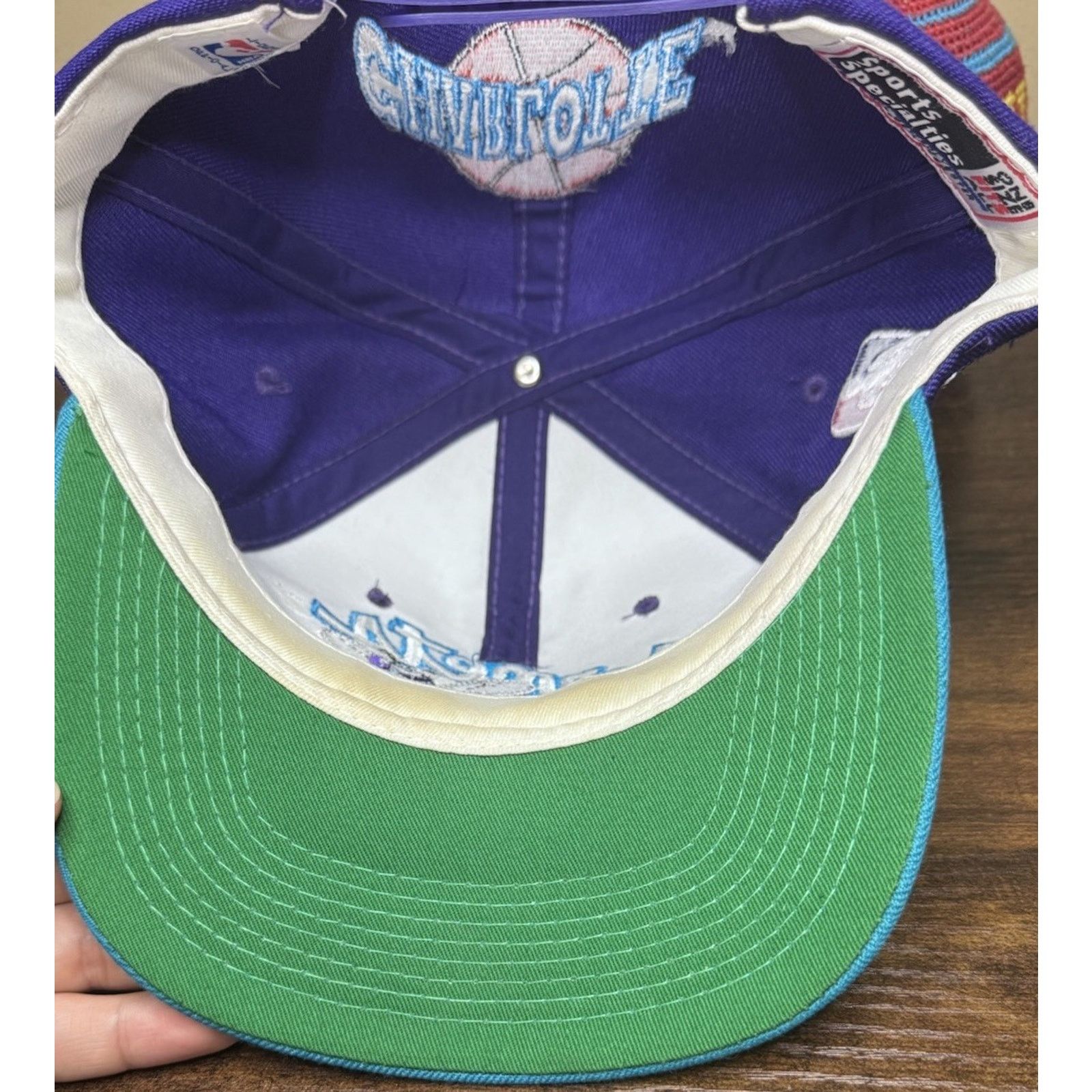 Sports Specialties VTG Charlotte Hornets Sports Specialties NBA Wool Hat Cap Size ONE SIZE - 10 Thumbnail