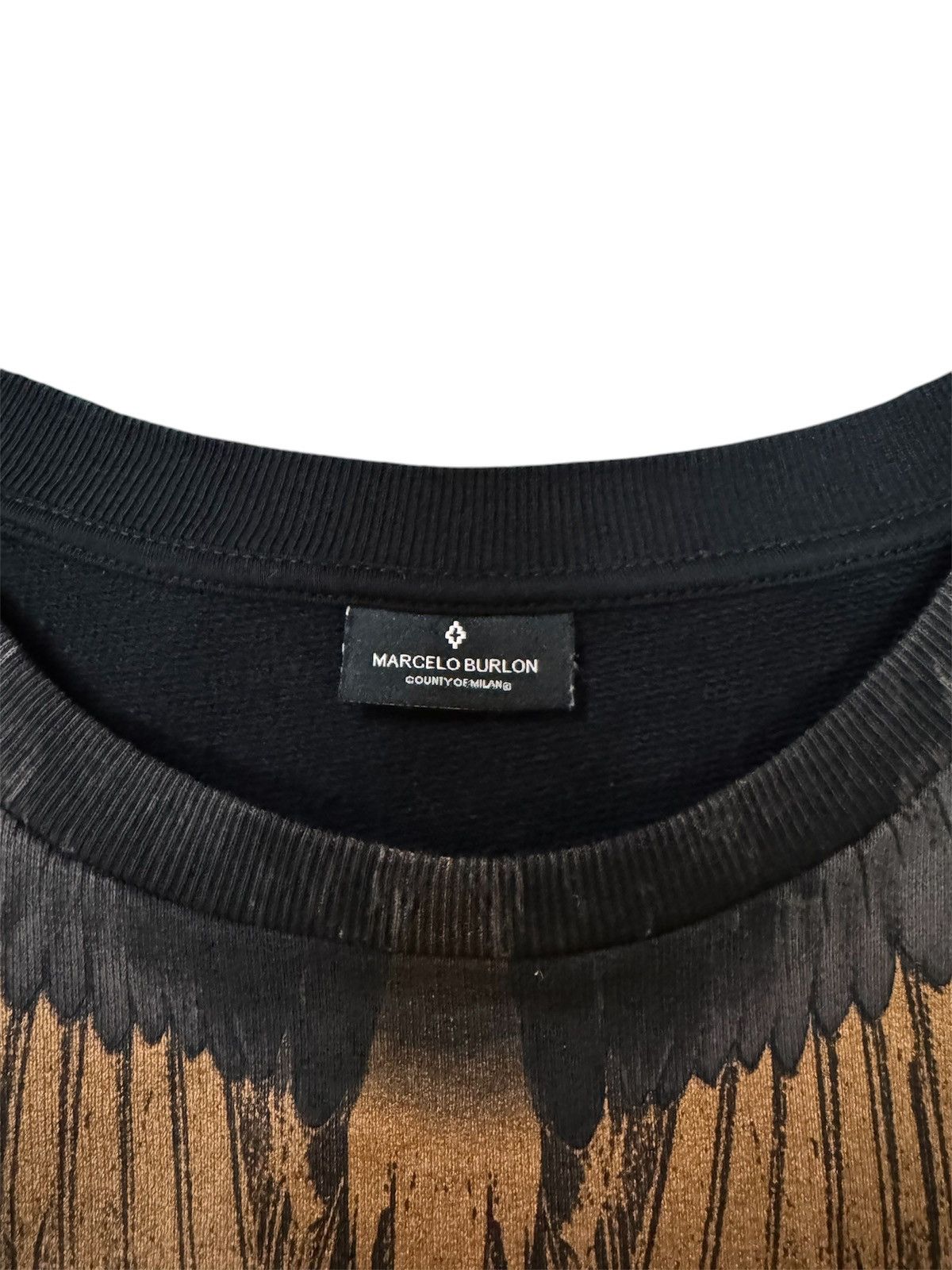 Marcelo Burlon Marcelo Burlon Country Of Milan Gold Wings Sweatshirt Size US M / EU 48-50 / 2 - 4 Thumbnail