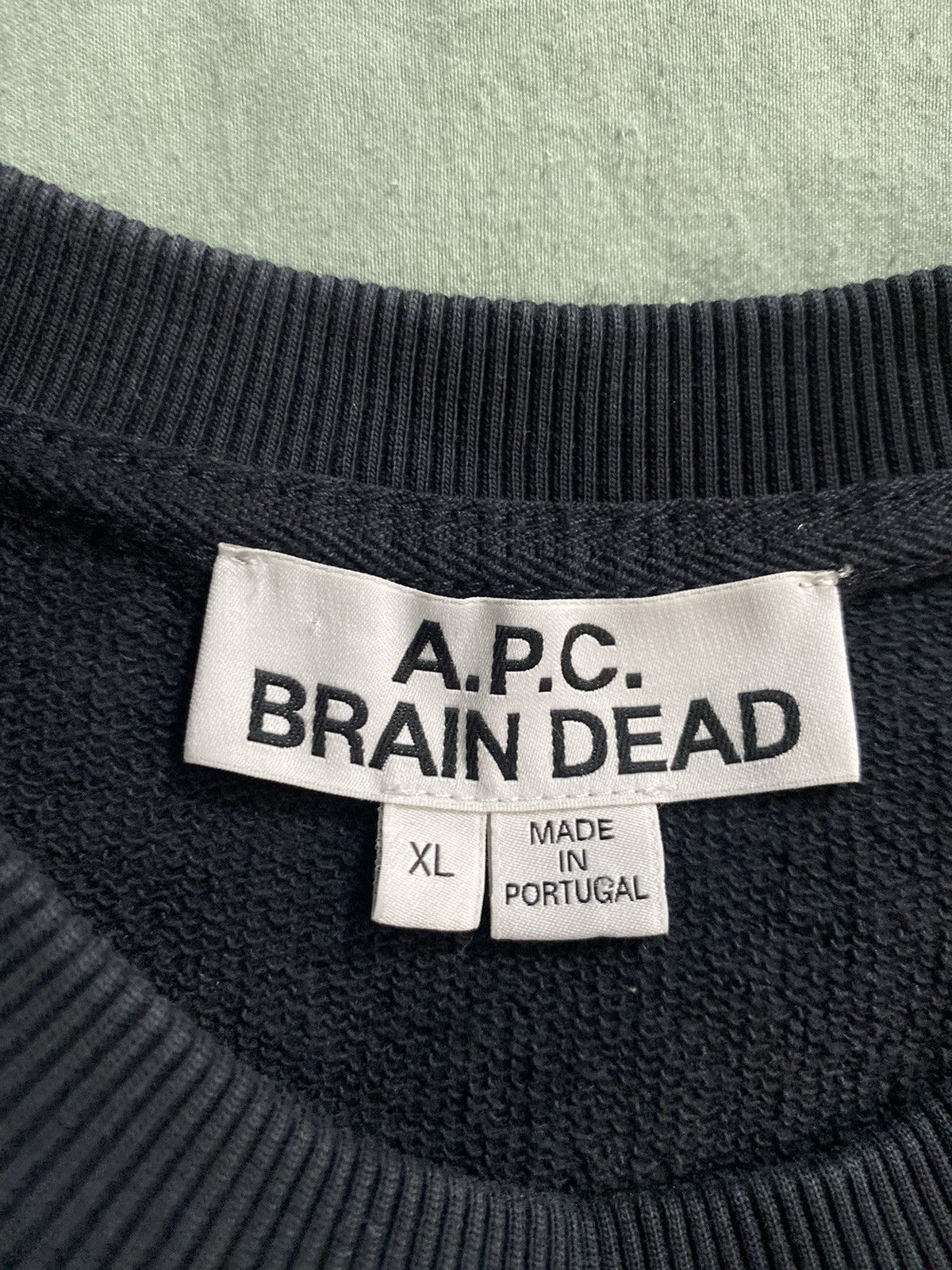 Brain Dead Brain dead crewneck sweater black Size US XL / EU 56 / 4 - 4 Thumbnail