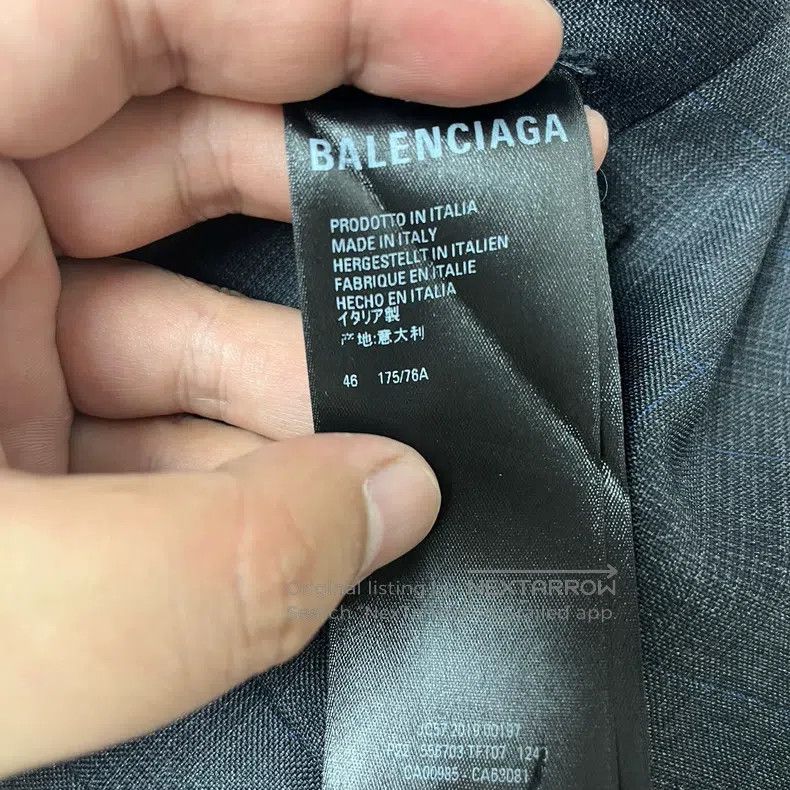 Balenciaga Balenciaga Casual Wool Men's Dress Pants Size US 30 / EU 46 - 4 Thumbnail