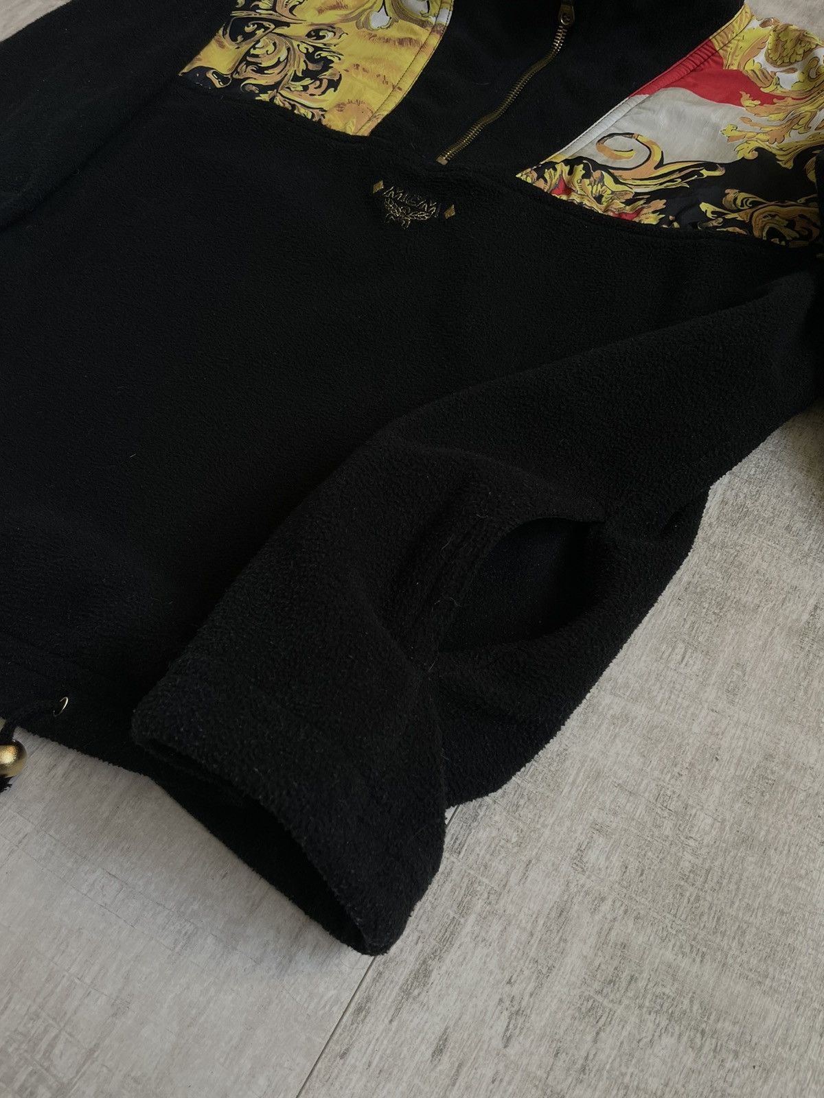 MCM Vintage 90’s MCM Fleece 1/4 Zip Sweater Barocco RARE Size US L / EU 52-54 / 3 - 6 Thumbnail