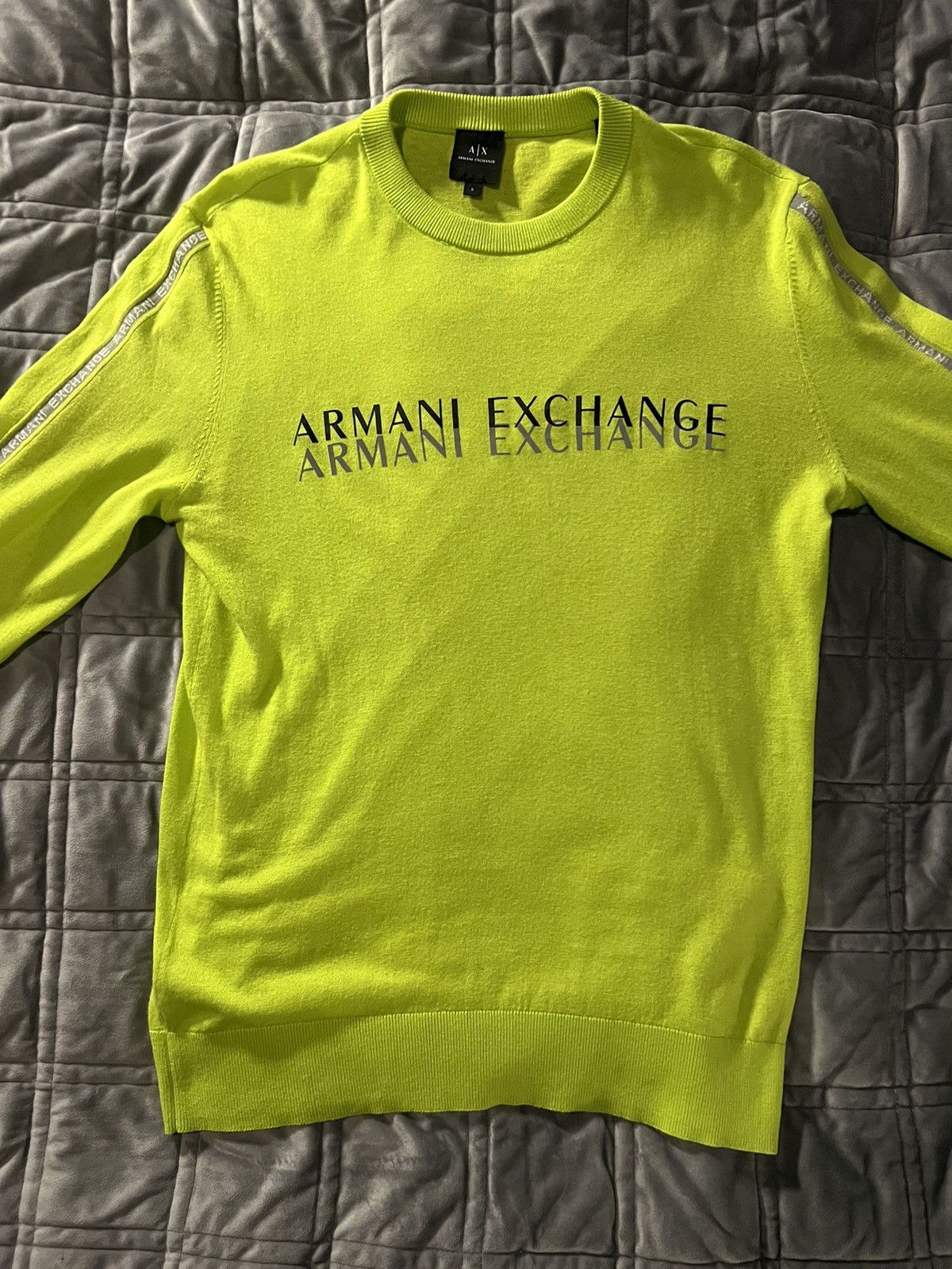 Armani × Armani Exchange Armani Exchange Green Neon sweater Size US XS / EU 42 / 0 - 1 Thumbnail