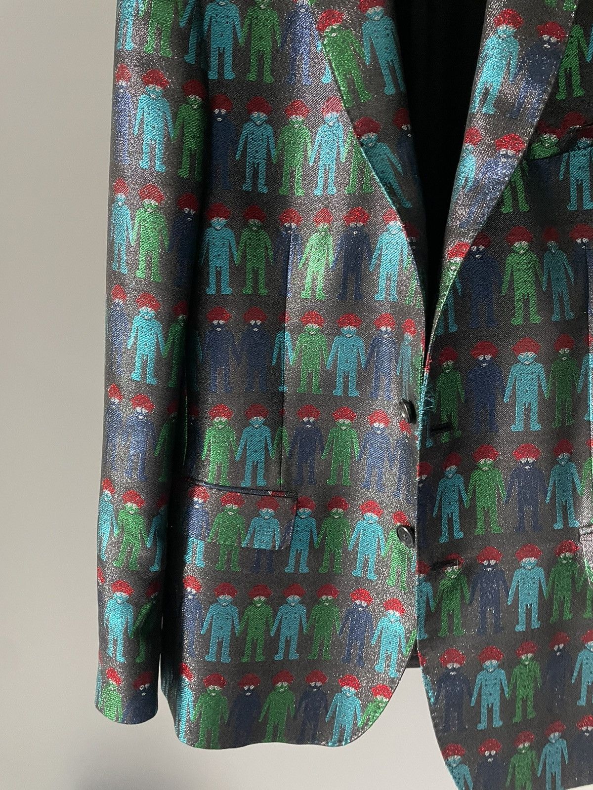 Walter Van Beirendonck Walter van beirendonck AW22 sharp blazer Size 44L - 8 Thumbnail