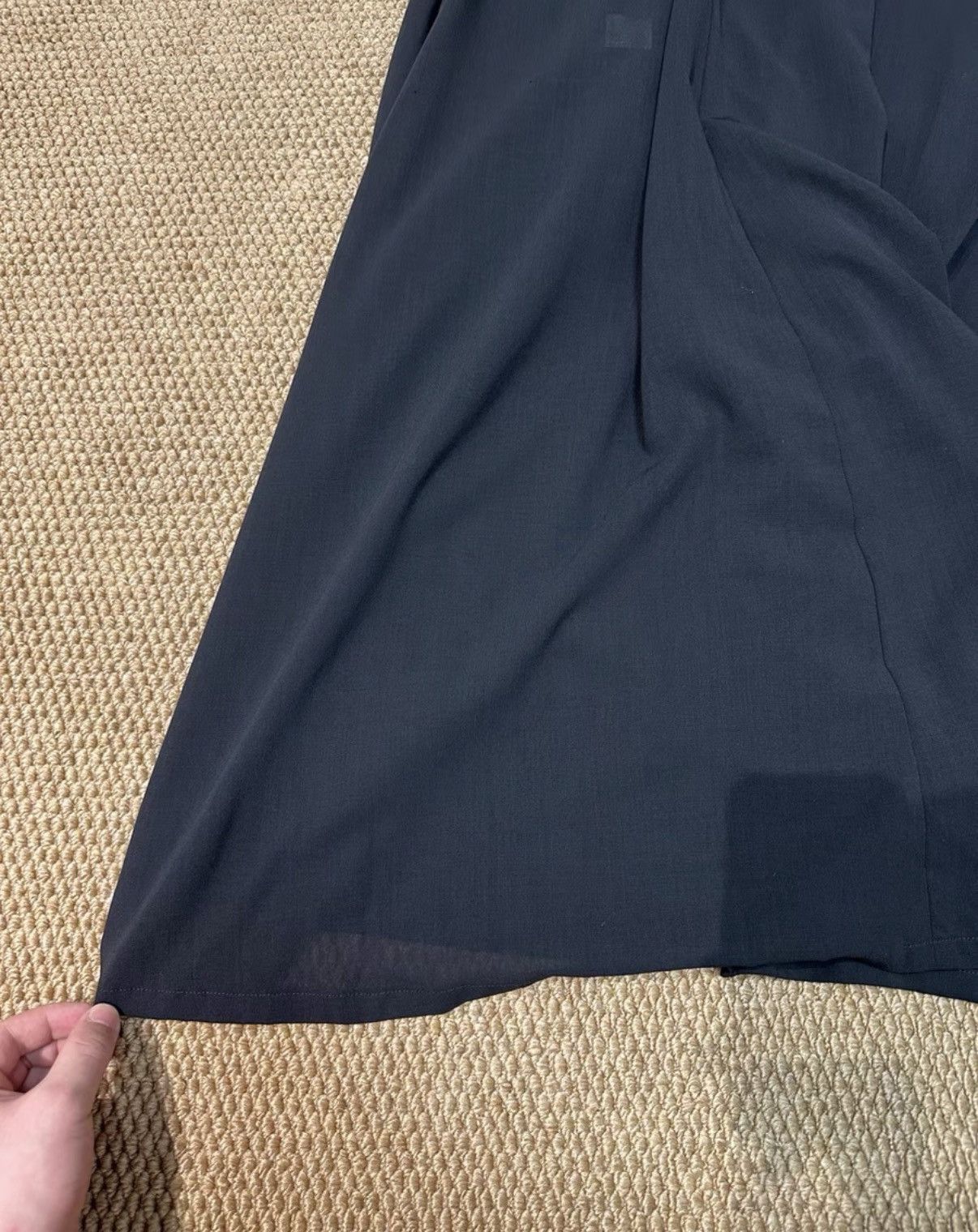 Yohji Yamamoto Yohji Yamamoto Y's Navy Sleeveless Wool Cape Coat K23 Size US S / EU 44-46 / 1 - 7 Thumbnail