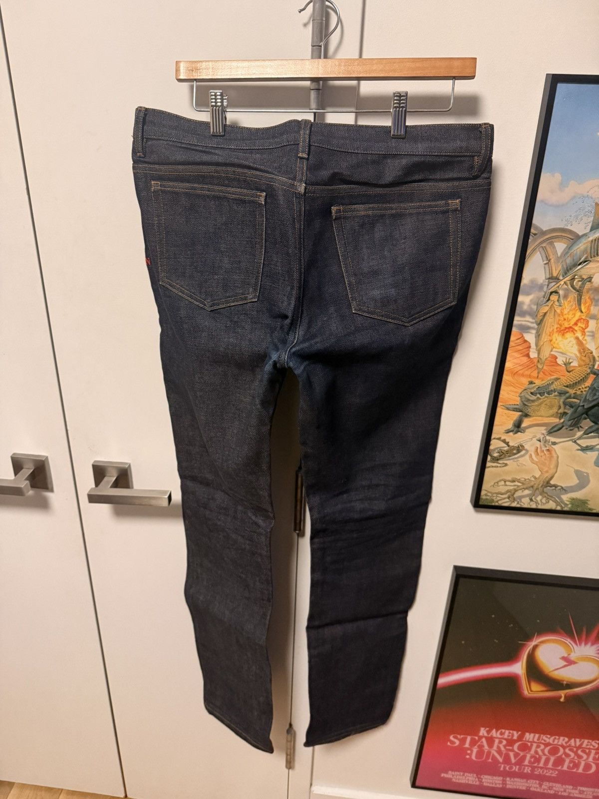 A.P.C. × Kid Cudi APC Kid Cudi “Dream On” Petit Standard Jeans Indigo Size 32 Size US 32 / EU 48 - 3 Thumbnail