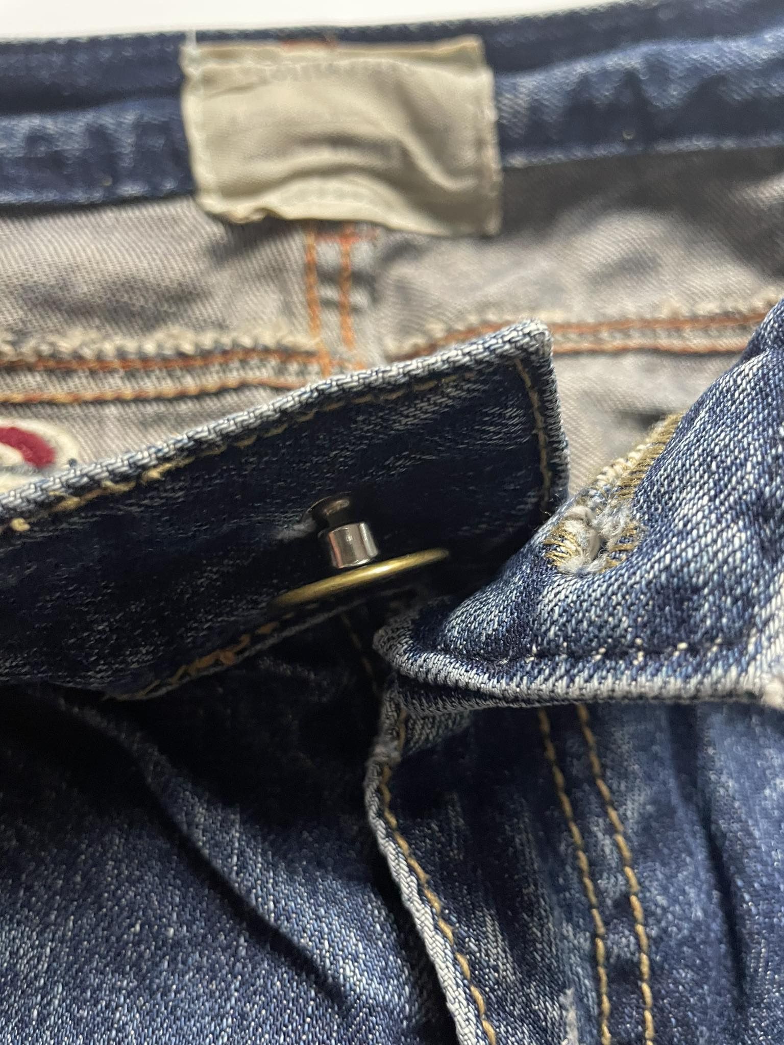 Japanese Brand × Vintage Vintage Lolita Embroidered Patch Jeans Size 30" / US 8 / IT 44 - 8 Thumbnail