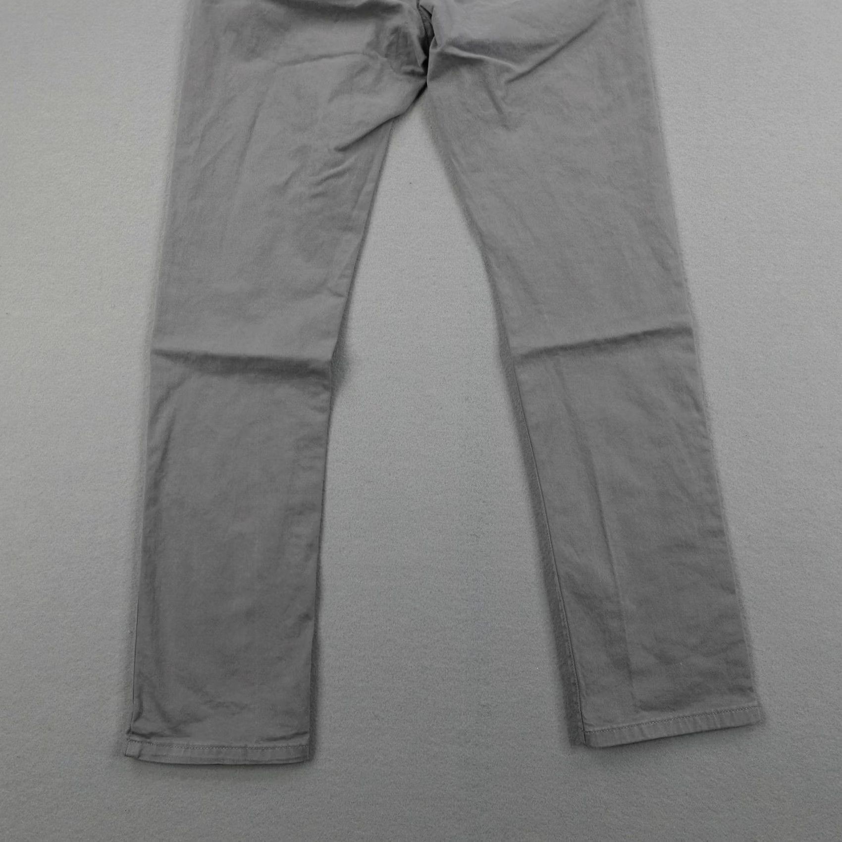 Flint And Tinder Flint And Tinder Pants Mens 28x30 Gray Chino Slim Fit 5 Pocket Straight Leg Workwear Size US 28 / EU 44 - 6 Thumbnail