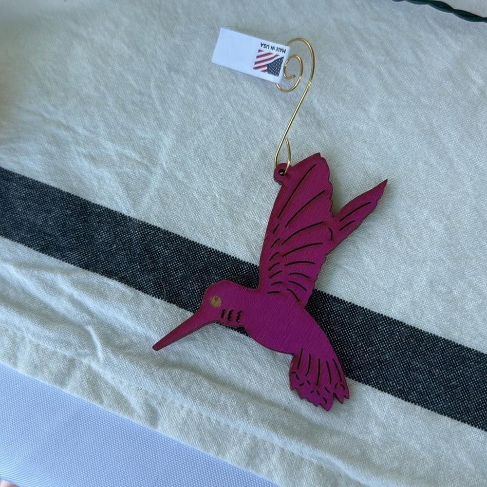 Designer Handmade hummingbird ornament Size ONE SIZE - 4 Thumbnail