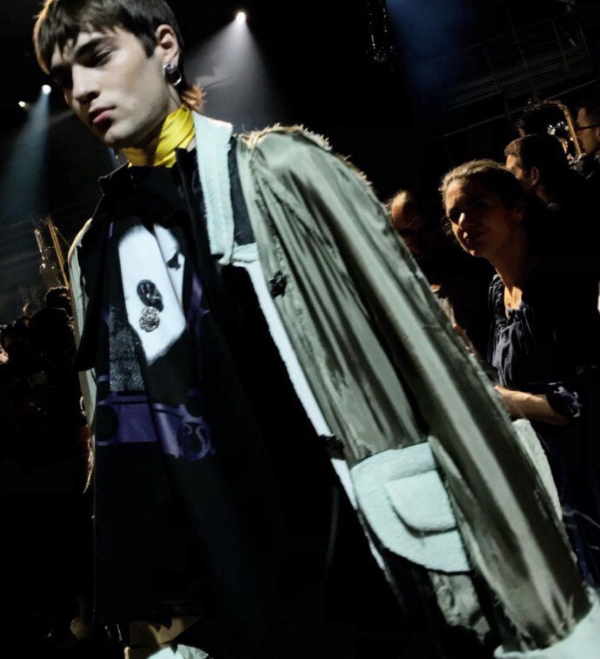 Raf Simons Raf Simons T-shirt with abstract head print-2505 Size US S / EU 44-46 / 1 - 7 Thumbnail