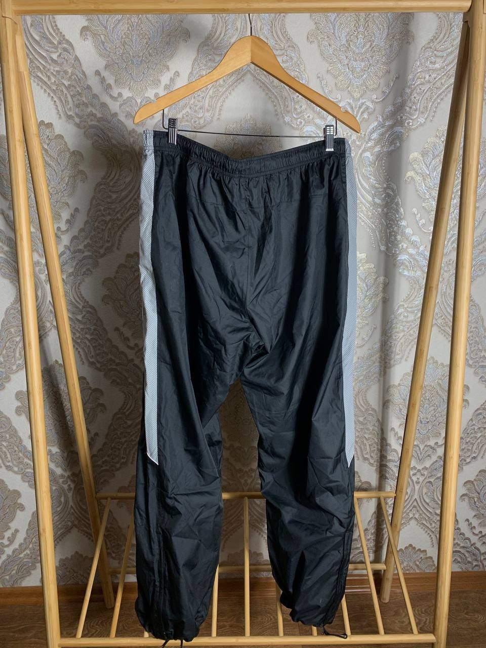 Nike × Vintage VERY RARE NIKE DRILL PANTS SWOOSH JAPAN STYLE Y2K 90s DRILL Size US 36 / EU 52 - 9 Thumbnail