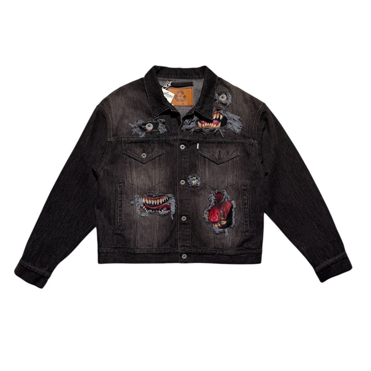 Doublet Monster denim jacket Size US XL / EU 56 / 4 - 1 Thumbnail