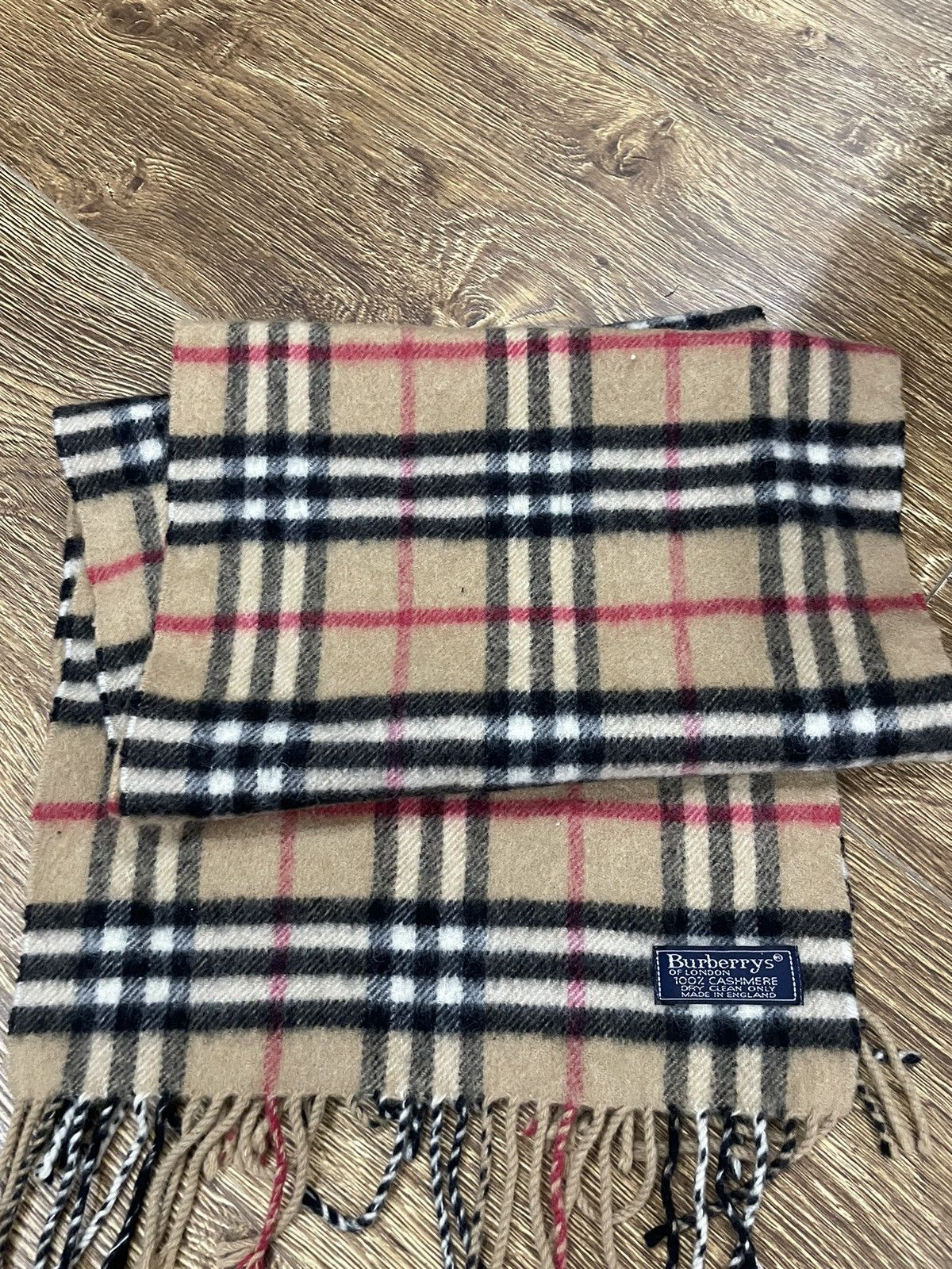 Burberry Authentic BURBERRY Cashmere scarves mafla Size ONE SIZE - 2 Thumbnail