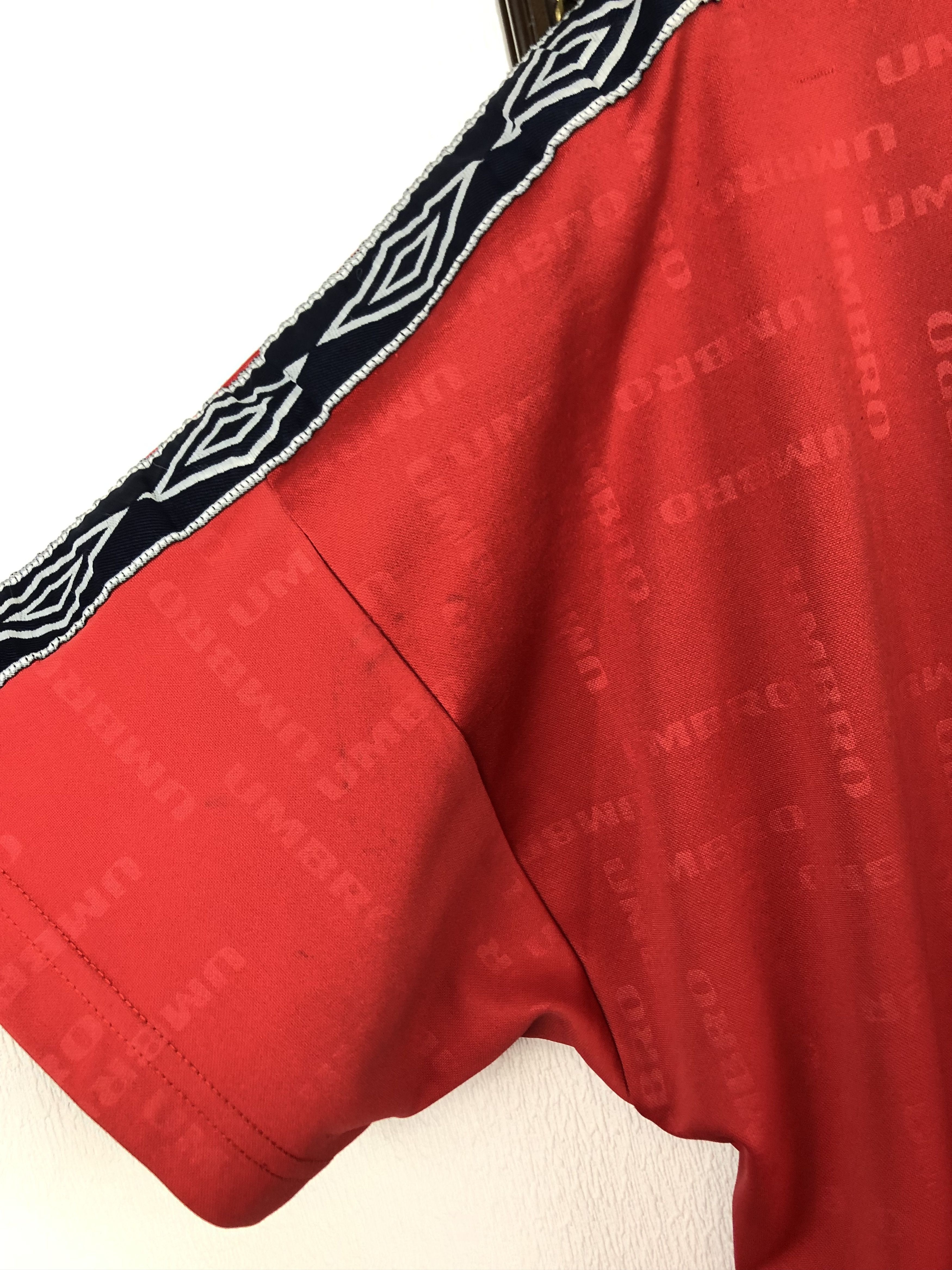Vintage Vintage Manchester United Template Shirt Soccer Jersey Size US XXL / EU 58 / 5 - 6 Thumbnail