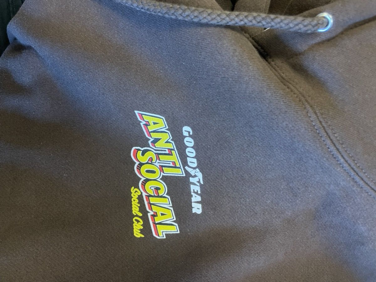 Anti Social Social Club Anti Social X Goodyear Hoodie Size US XL / EU 56 / 4 - 3 Thumbnail