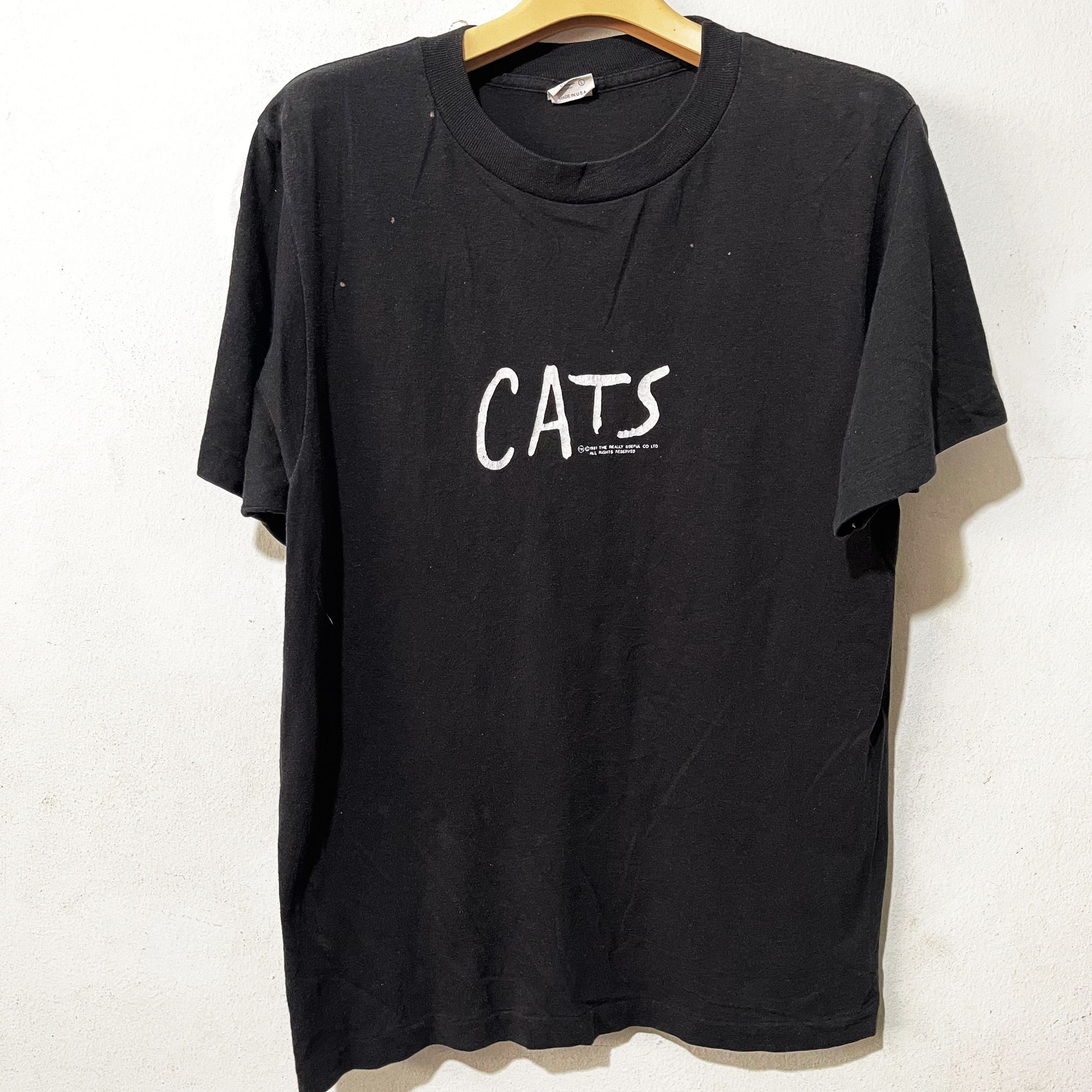 Vintage Vintage 1981 Cats Shirt Size US XS / EU 42 / 0 - 3 Thumbnail