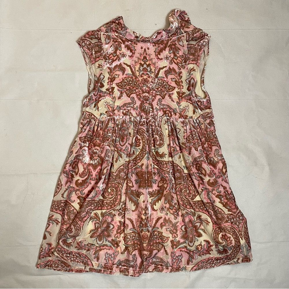 Free People New Free People All the Time Velvet Petal Combo Mini Dress Size XS / US 0-2 / IT 36-38 - 6 Thumbnail