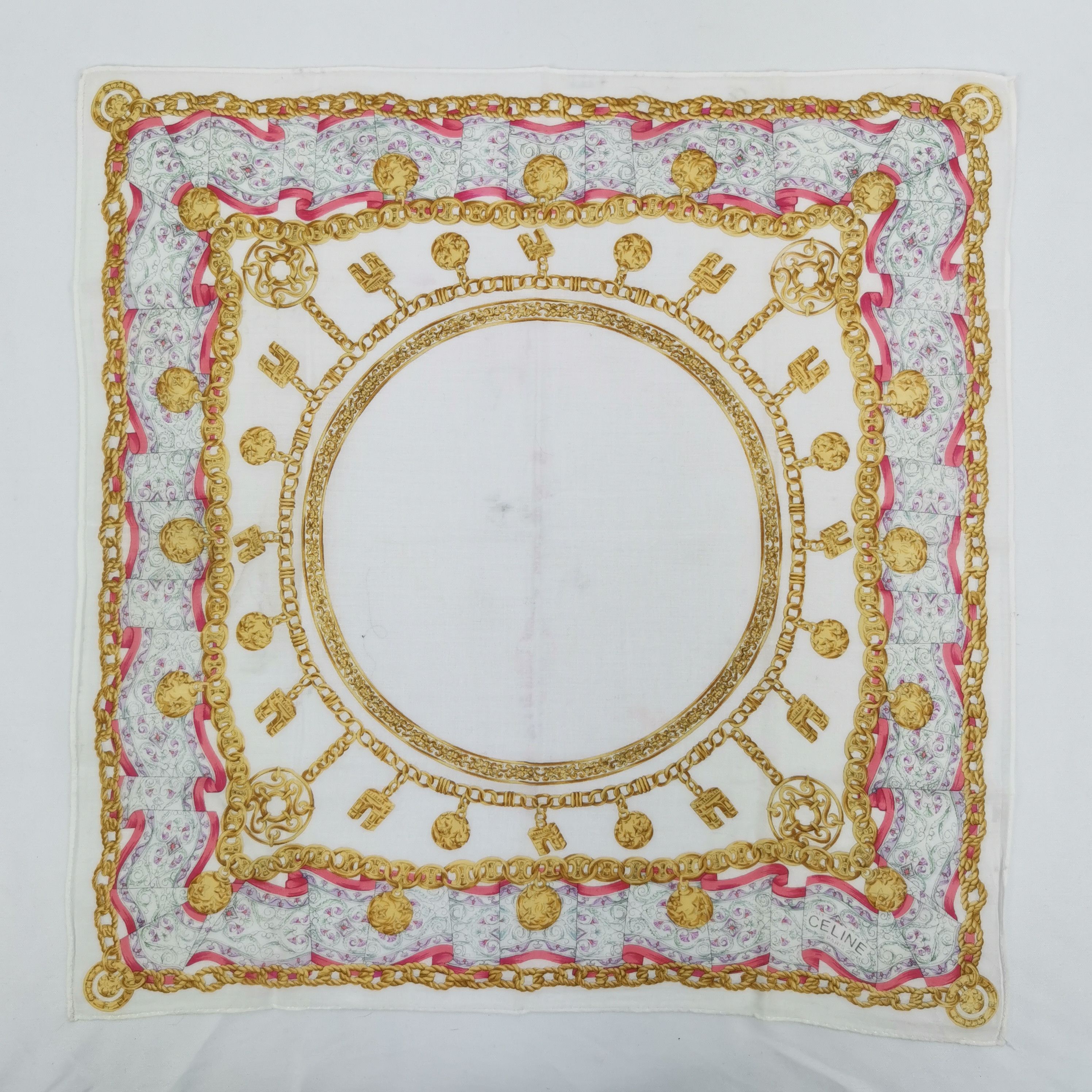 Celine Vintage Celine Handkerchief Neckerchief Bandana Size ONE SIZE - 1 Thumbnail