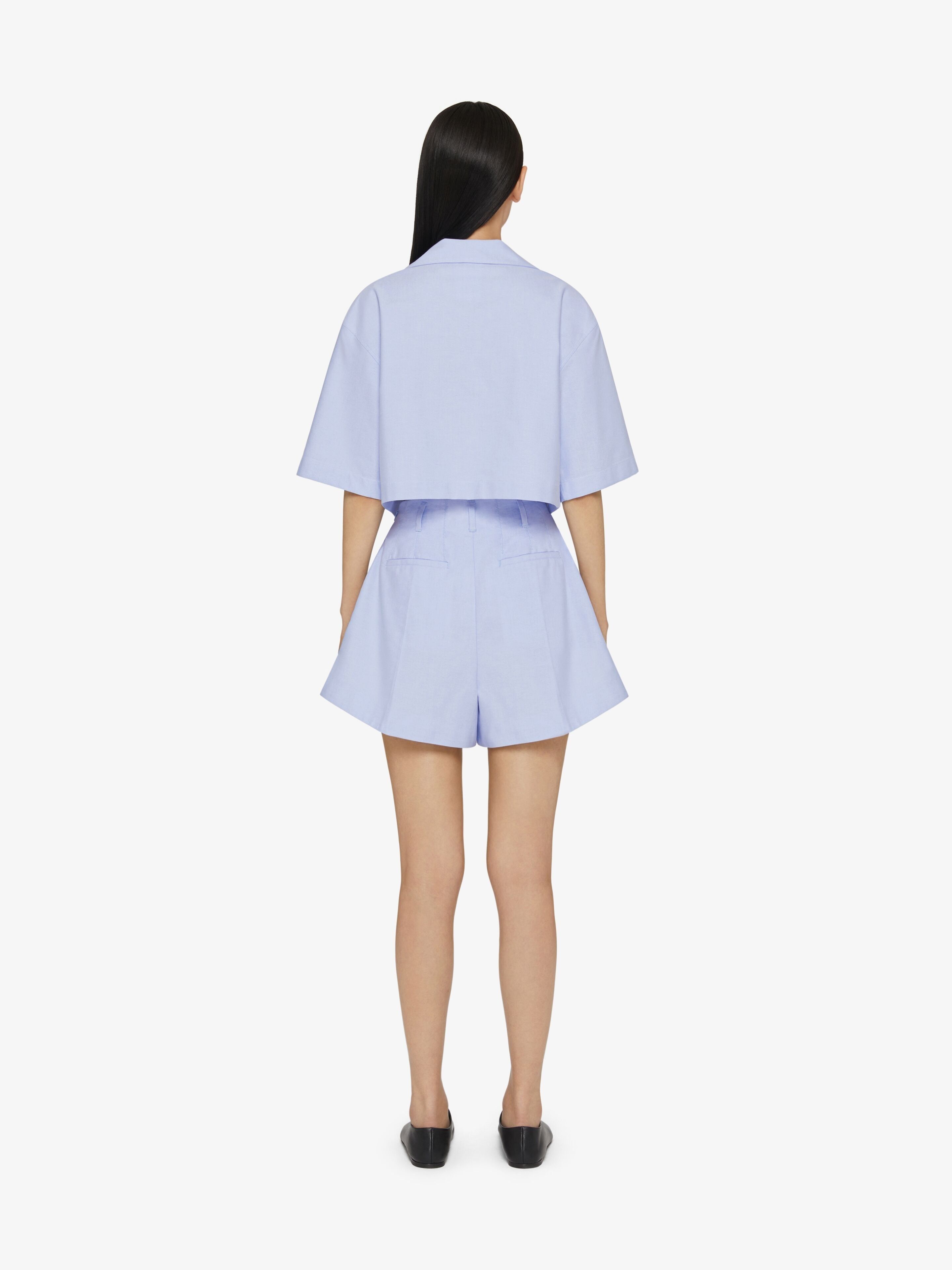 Givenchy oc11z0725 Shorts in Baby Blue Size 24" / US 00 / IT 34 - 2 Thumbnail