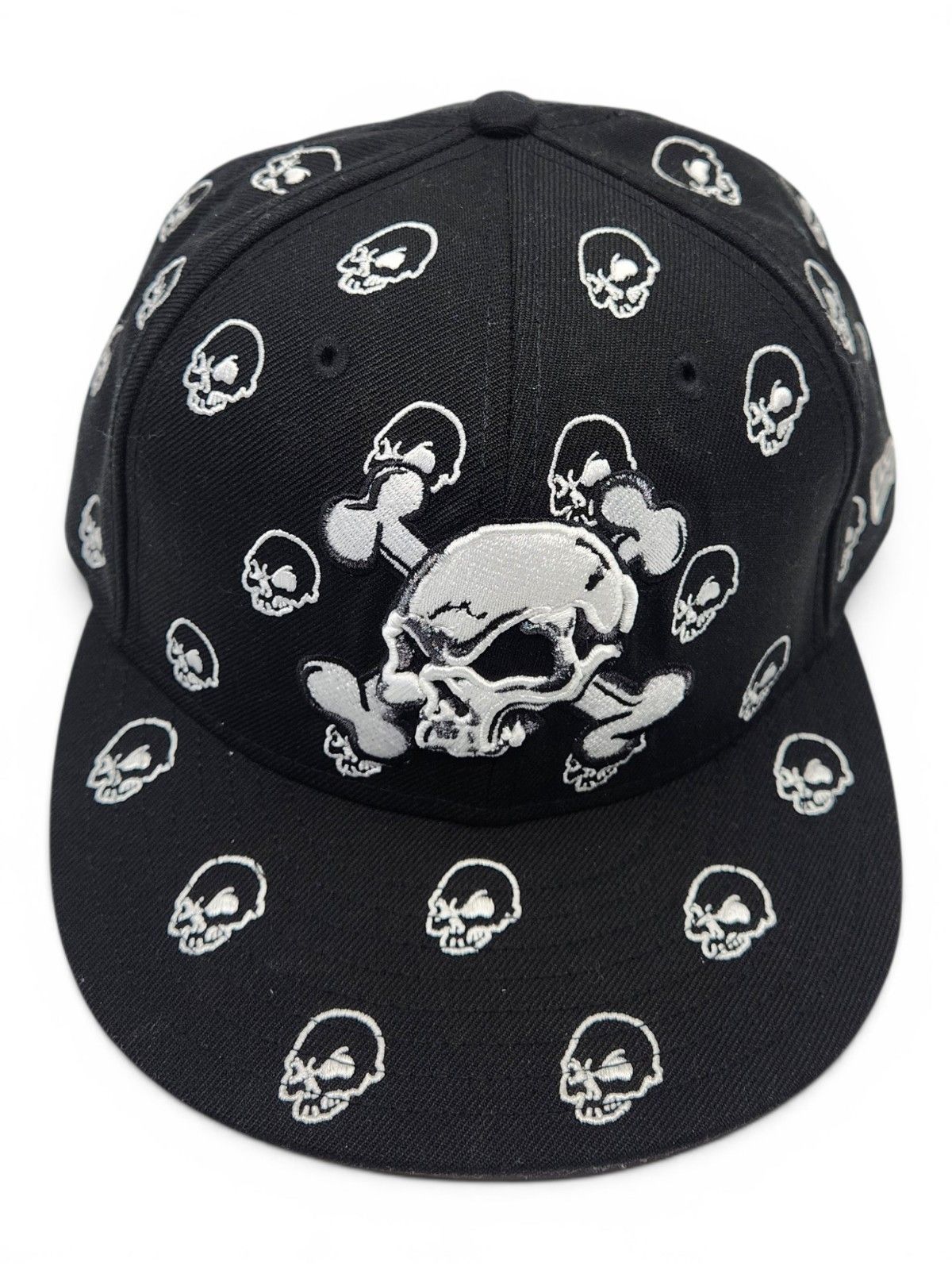 New Era New Era 59FIFTY Skull All-Over Print Fitted Hat 💀 Size ONE SIZE - 6 Thumbnail